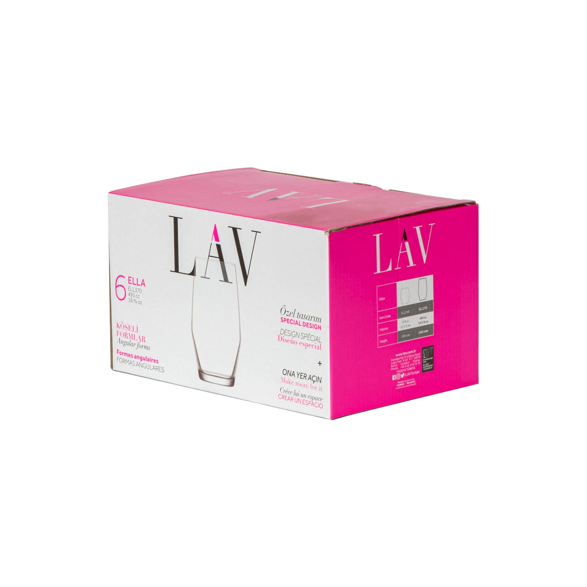 Ella Highball Glass - 495ml