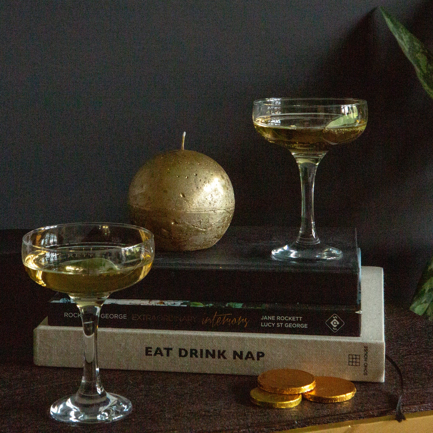 Rink Drink Vintage Glass Champagne Coupe Saucer - 235ml