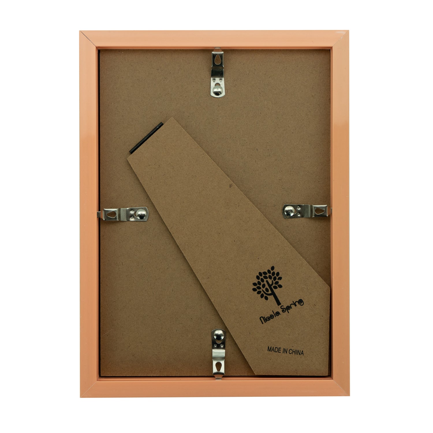 Nicola Spring Acrylic Box Photo Frame - Light Wood - 6 x 8 (A5)