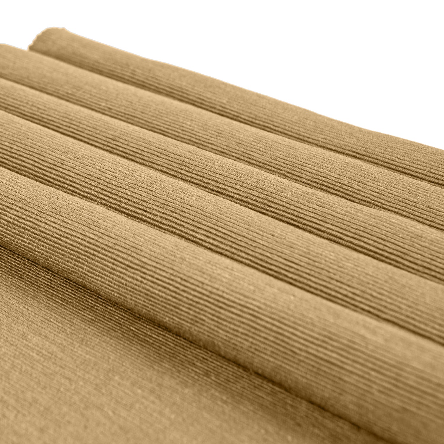 Ribbed Cotton Placemat - Beige