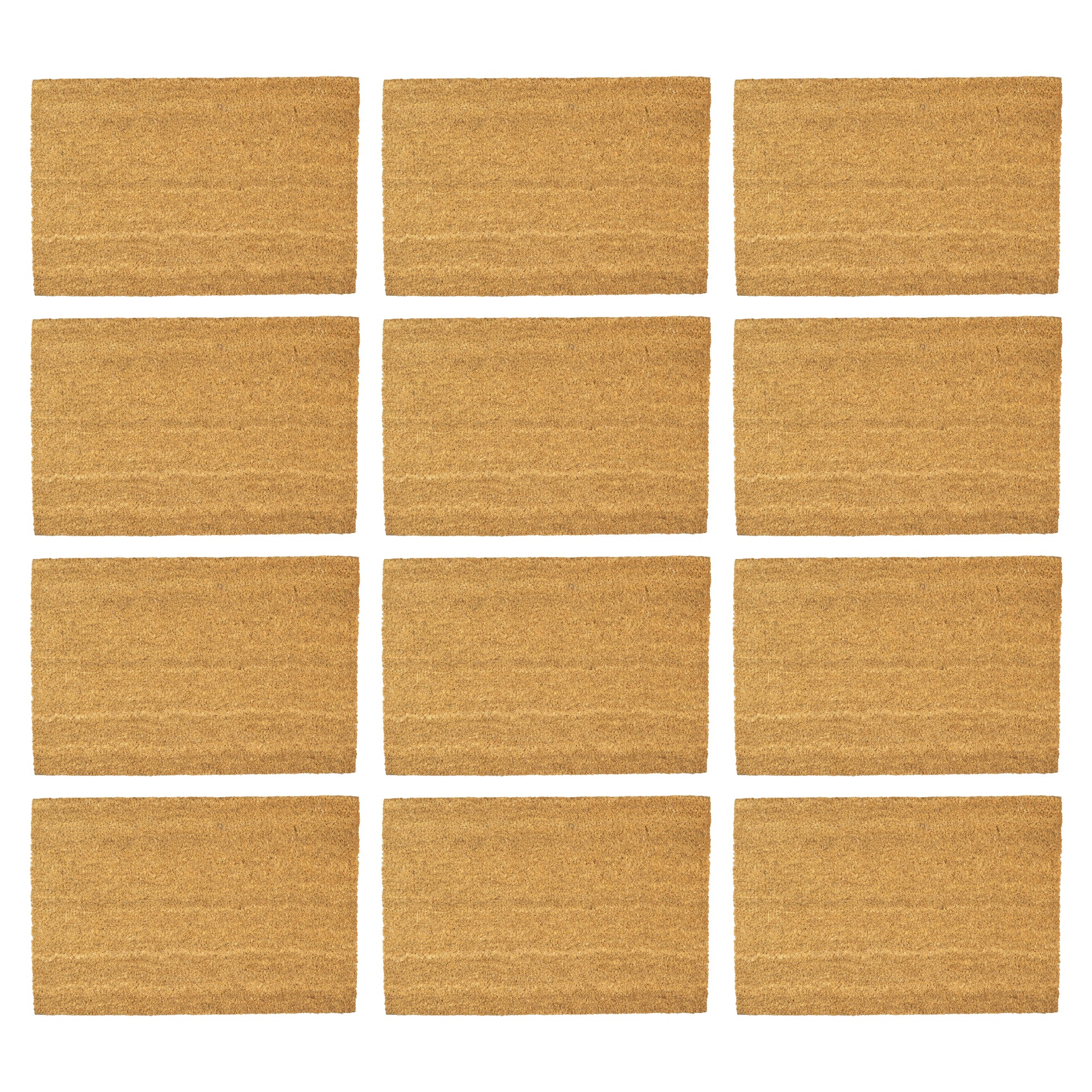 60cm x 40cm Coir Door Mat - Pallet of 480 - By Nicola Spring