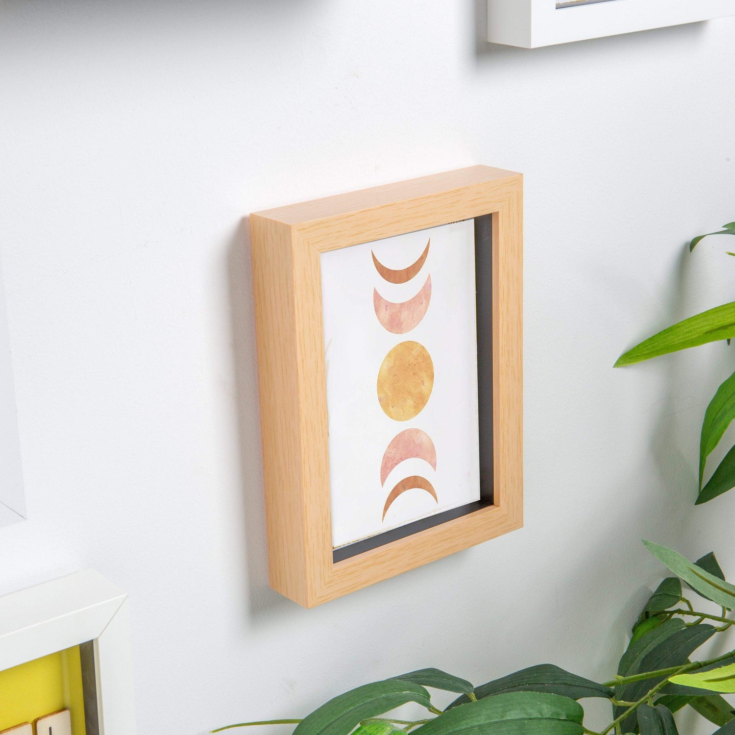 Nicola Spring Box Photo Frame - 5x7 - Light Wood
