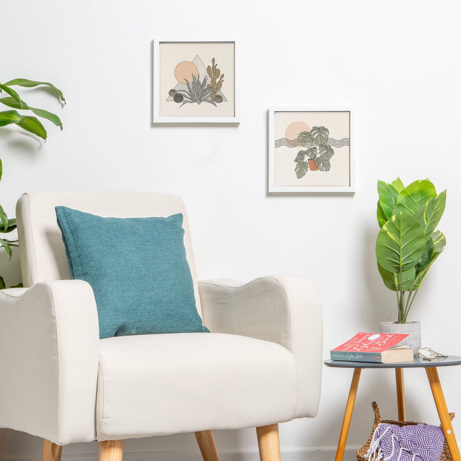 Nicola Spring Box Photo Frame - 10x10" - White