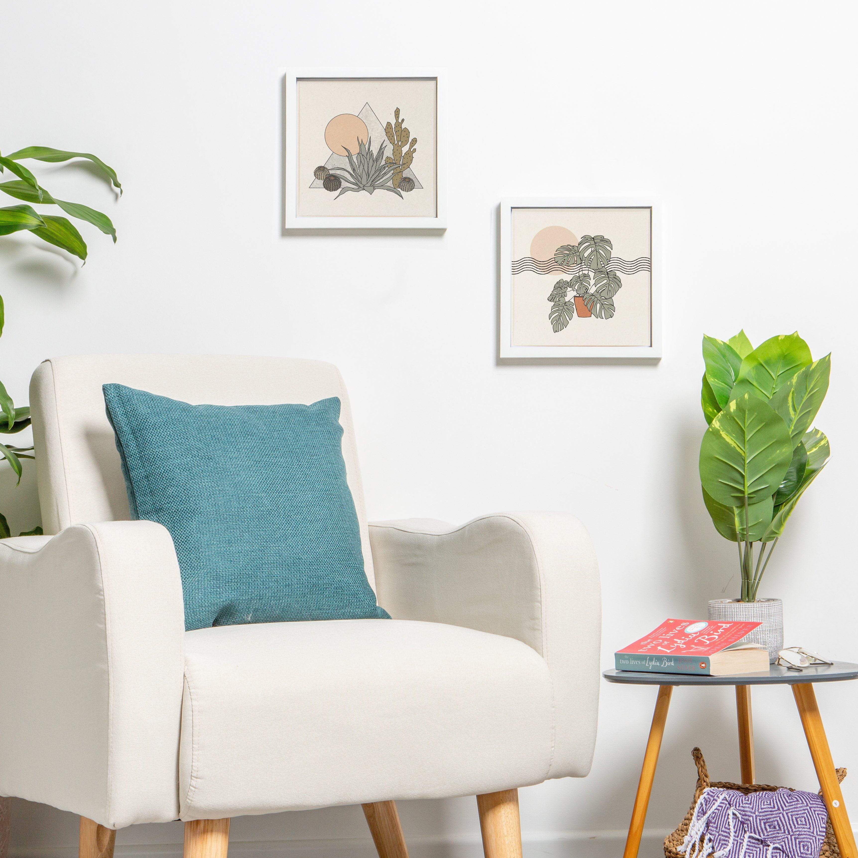 Nicola Spring Box Photo Frame - 10x10" - White