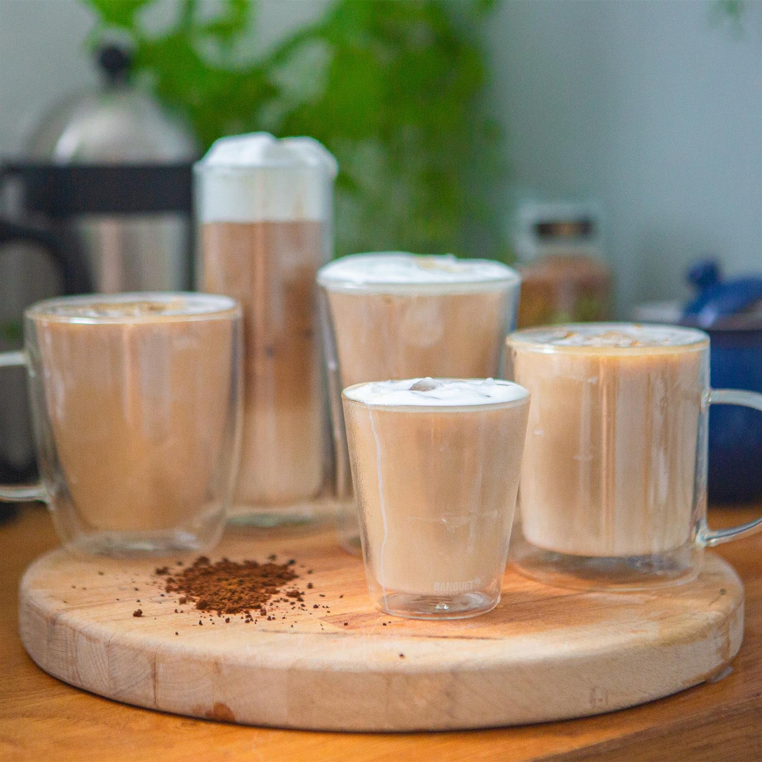 200ml Double-Walled Glasses - Pack of Two