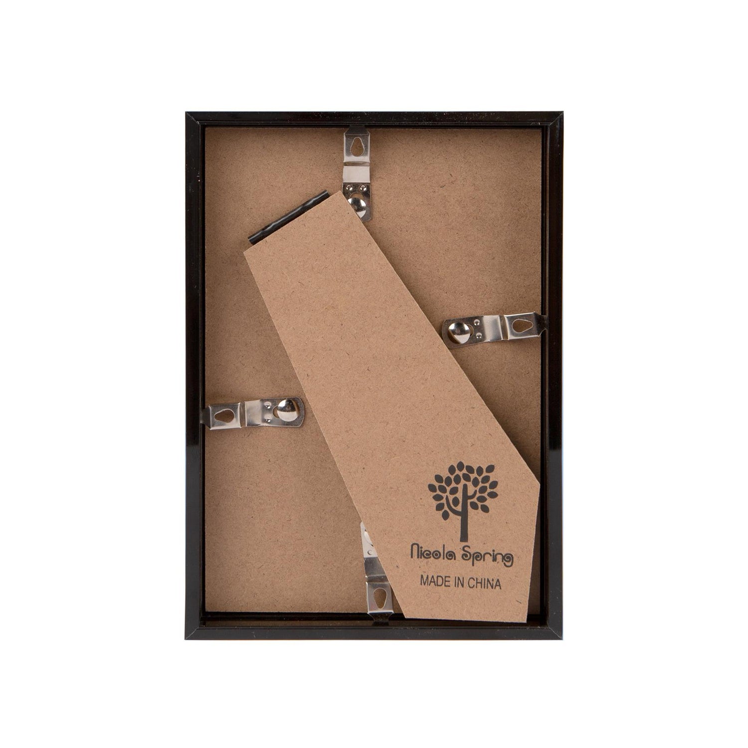 4" x 6" 3D Deep Box Photo Frame - Black