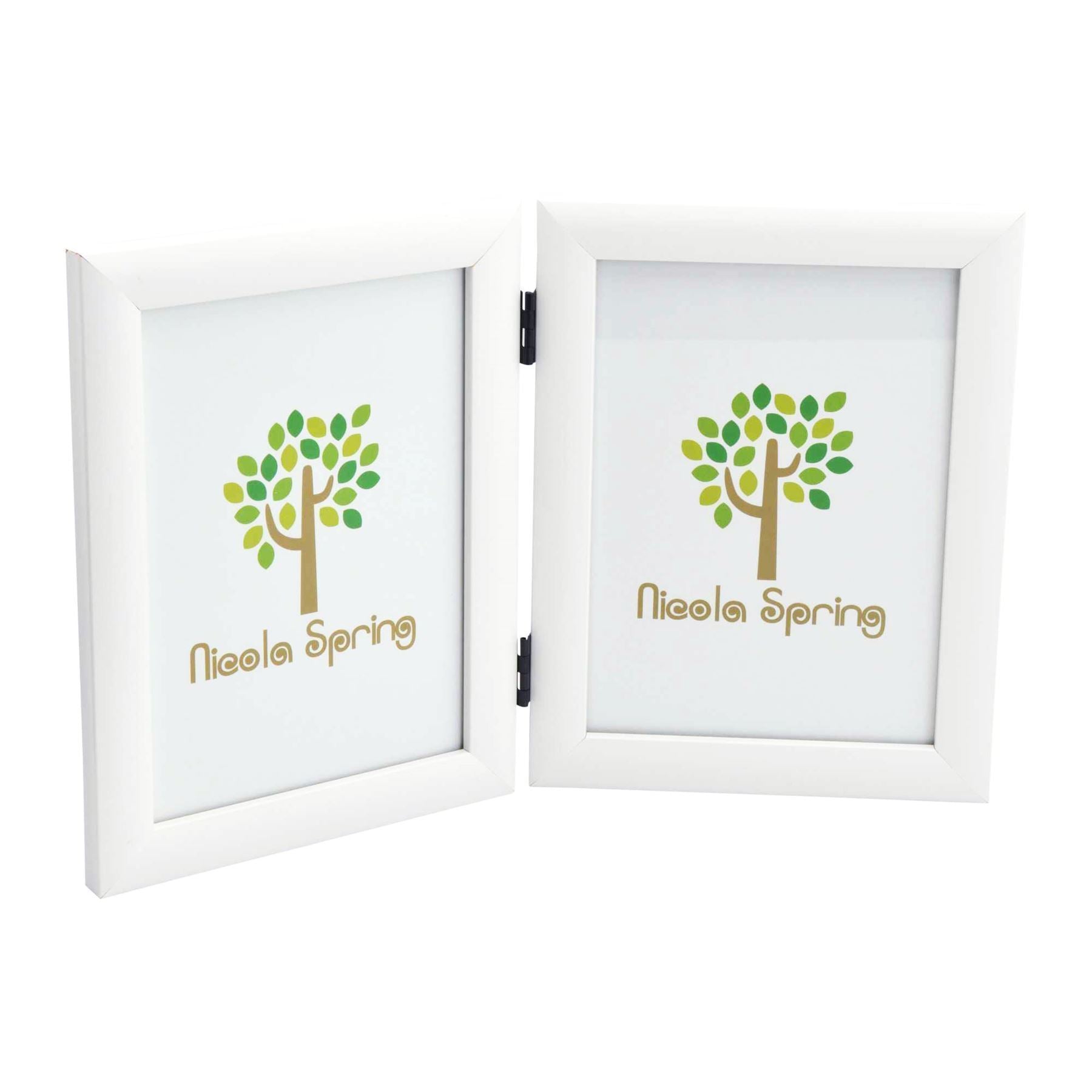 Nicola Spring Box Photo Frame - 5x7" - Red