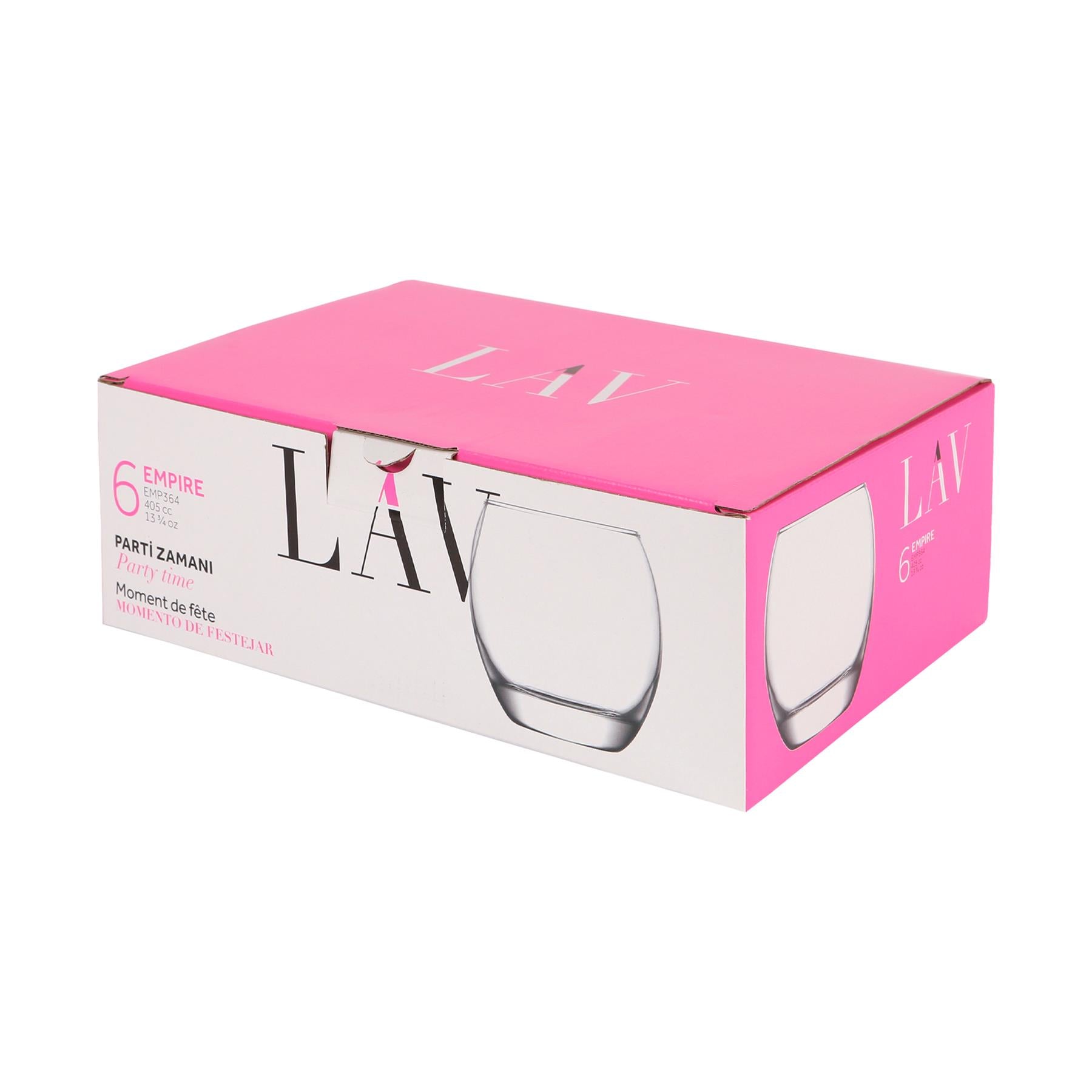 405ml Empire Whiskey Glass