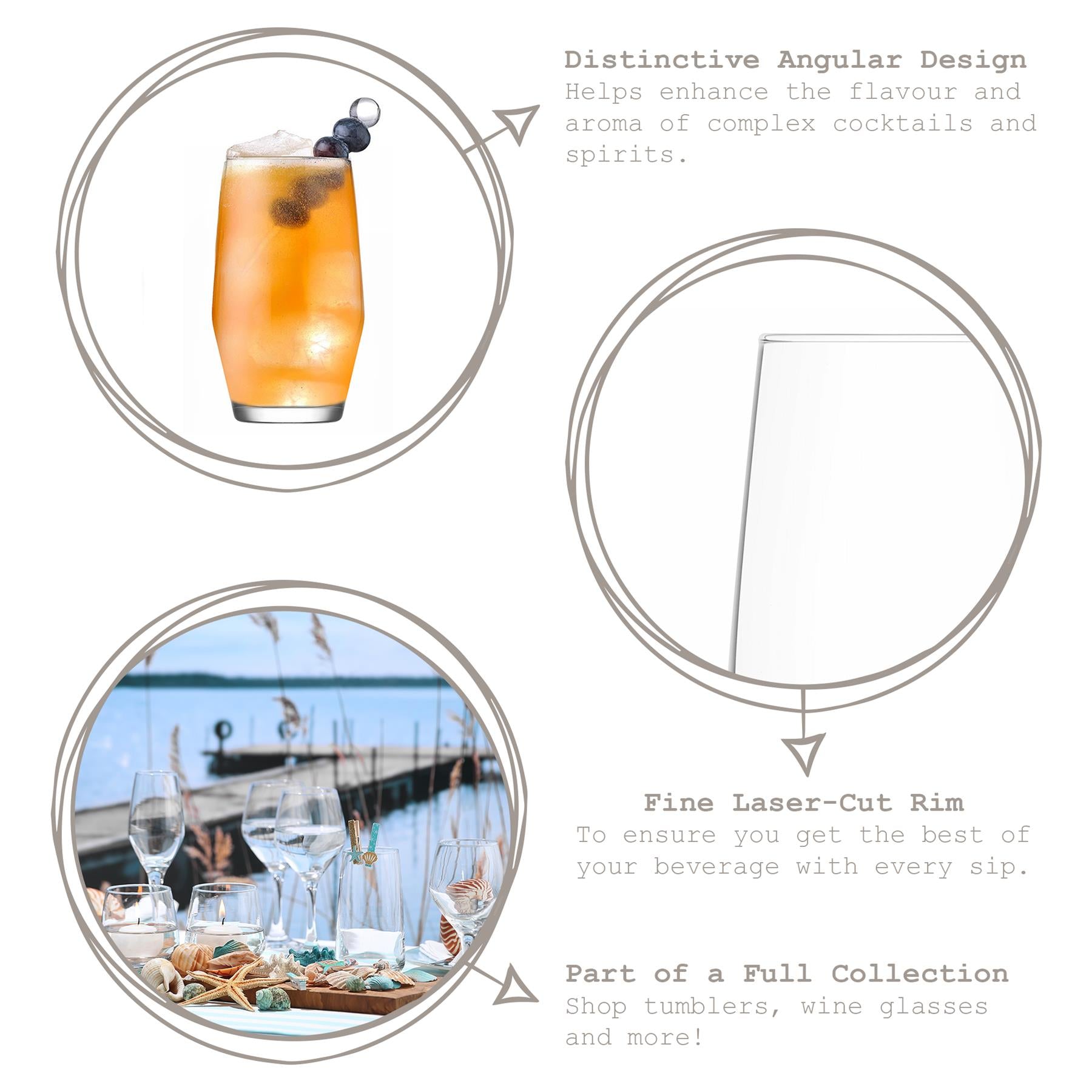 Ella Highball Glass - 495ml