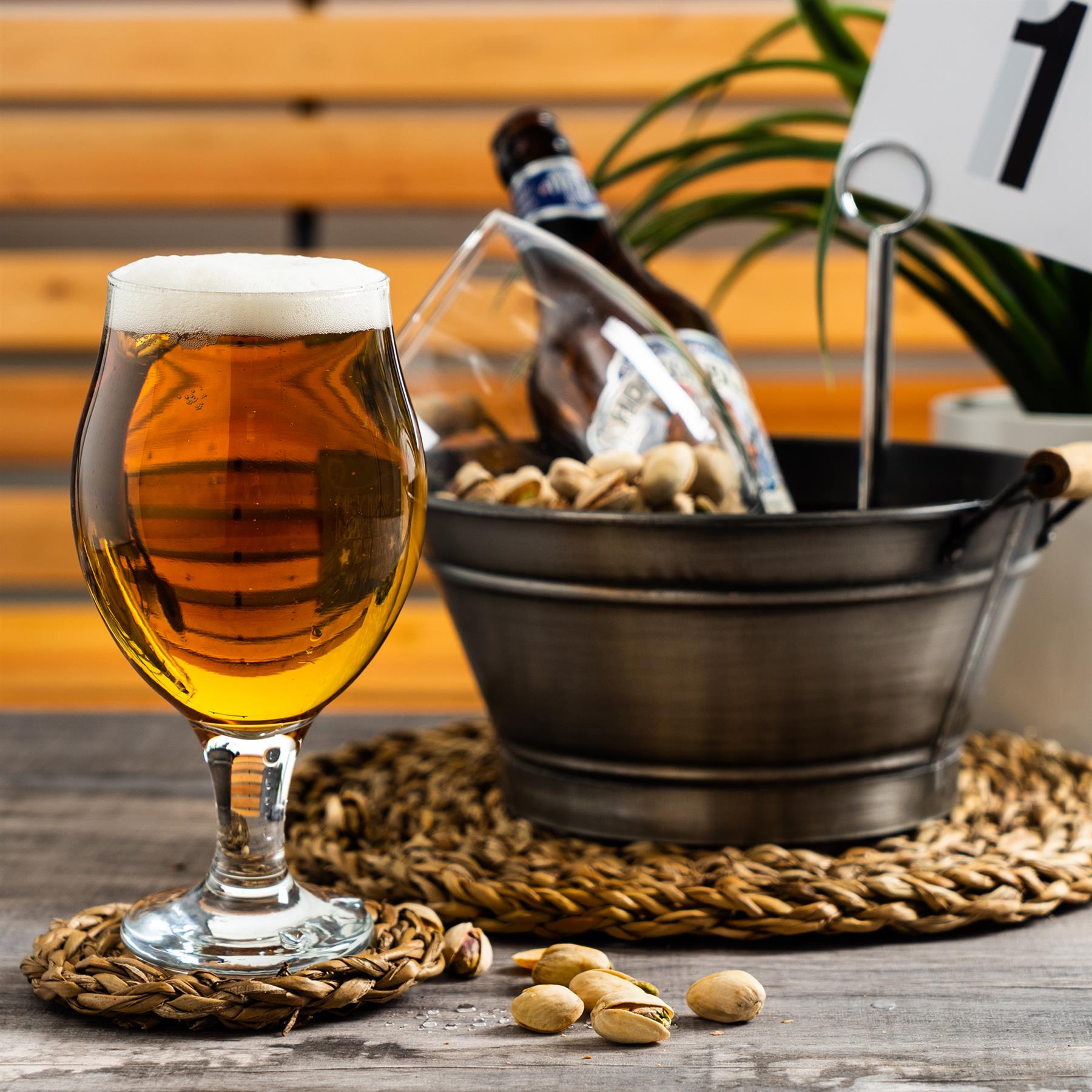LAV Angelina Classic Tulip Beer Glass - Clear - 570ml
