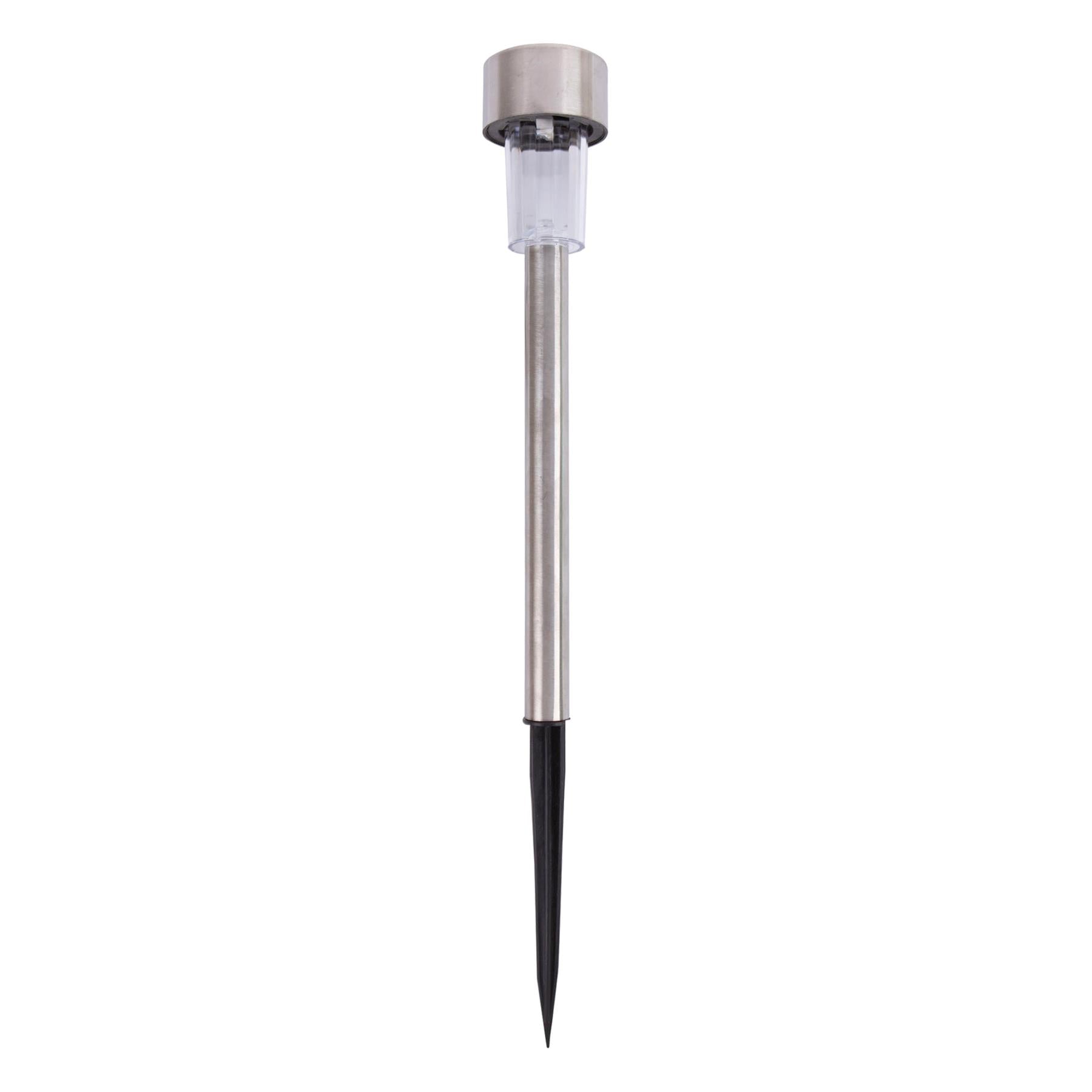 31.5cm Stainless Steel Solar Pathway Light - By Kingavon