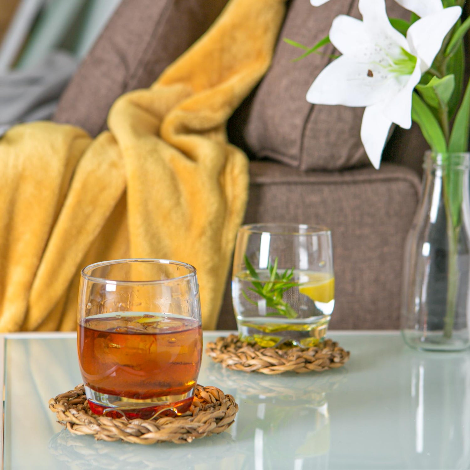 Adora 290ml Multicolour Whisky Glass - By LAV