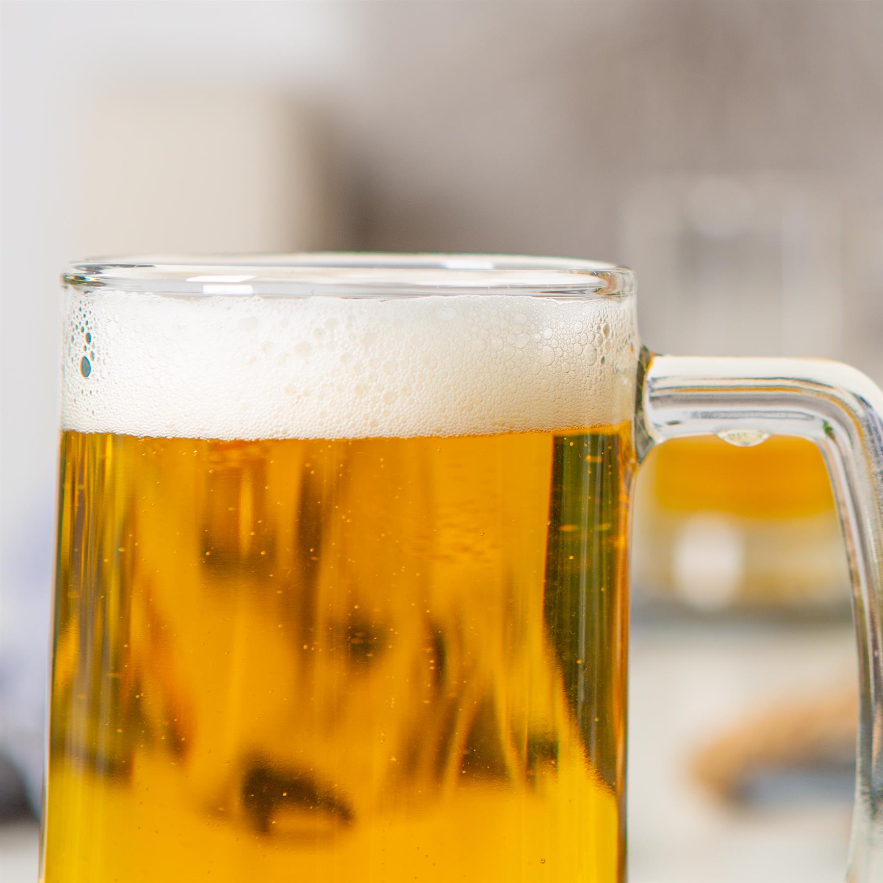 Stern Tankard Glass Beer Mug - 510ml
