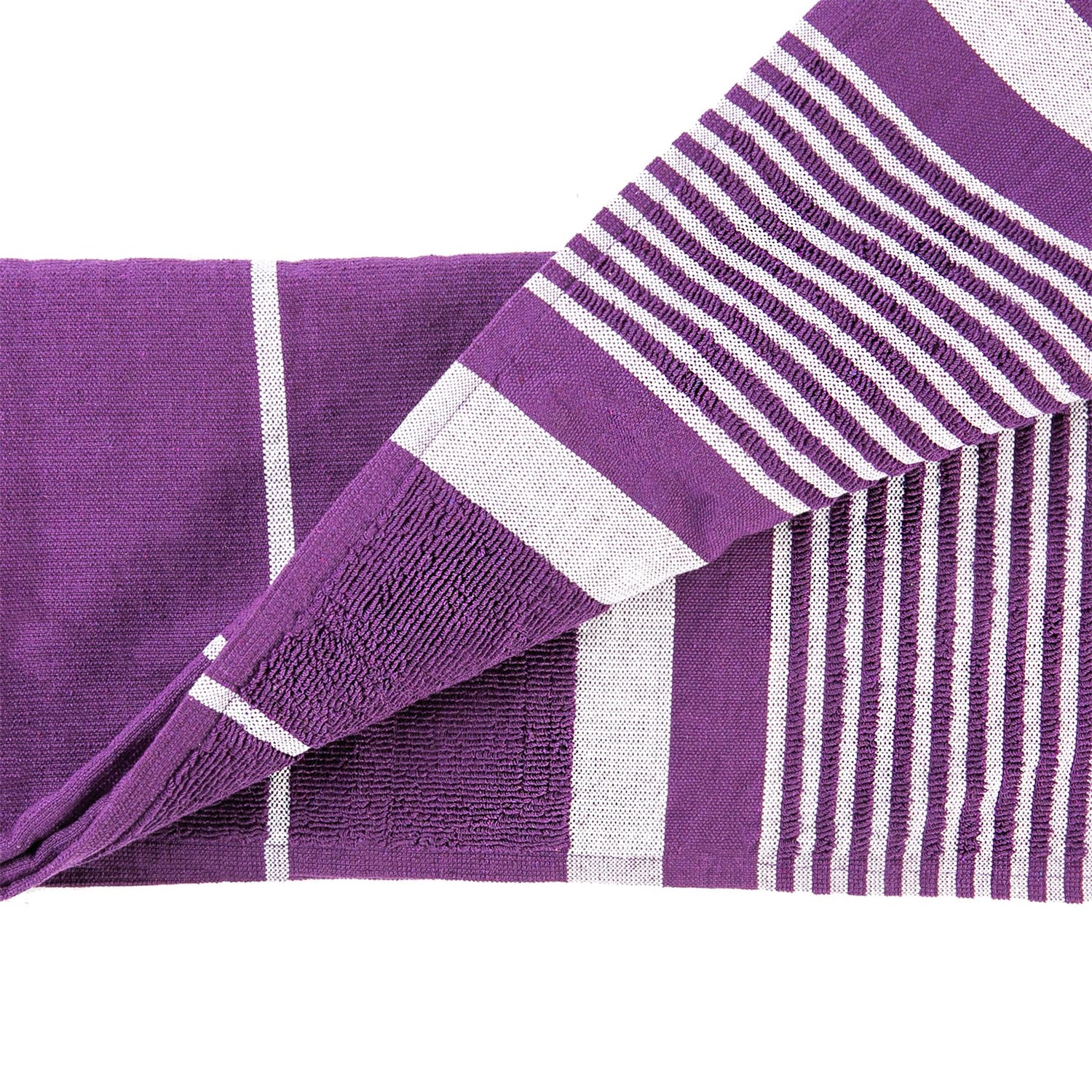 Deluxe Turkish Cotton Bath Towel - Purple