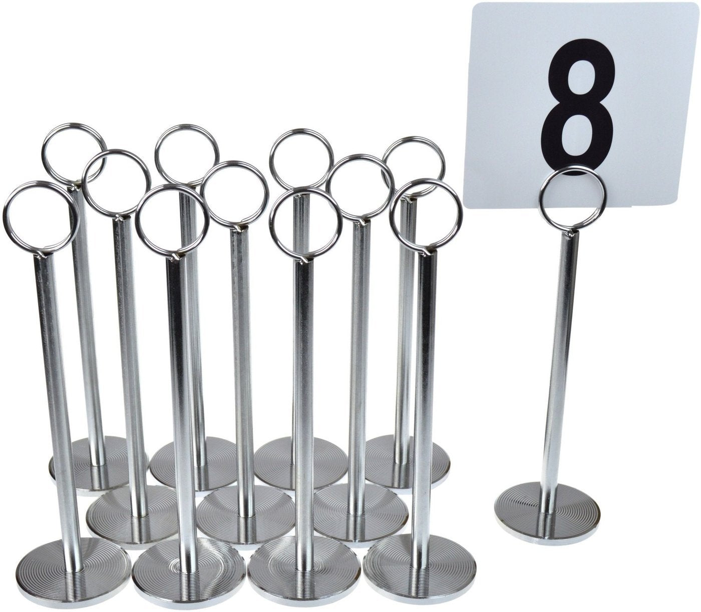 Argon Tableware Classic Table Number Holder - 20cm