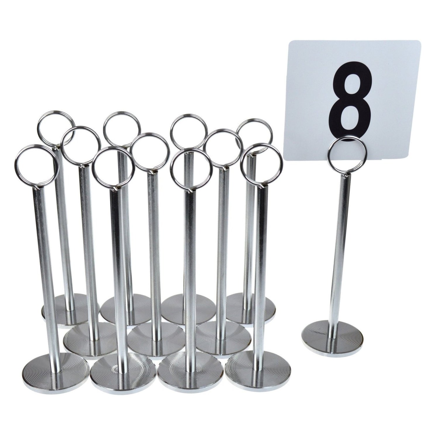 Argon Tableware Classic Table Number Holder - 20cm