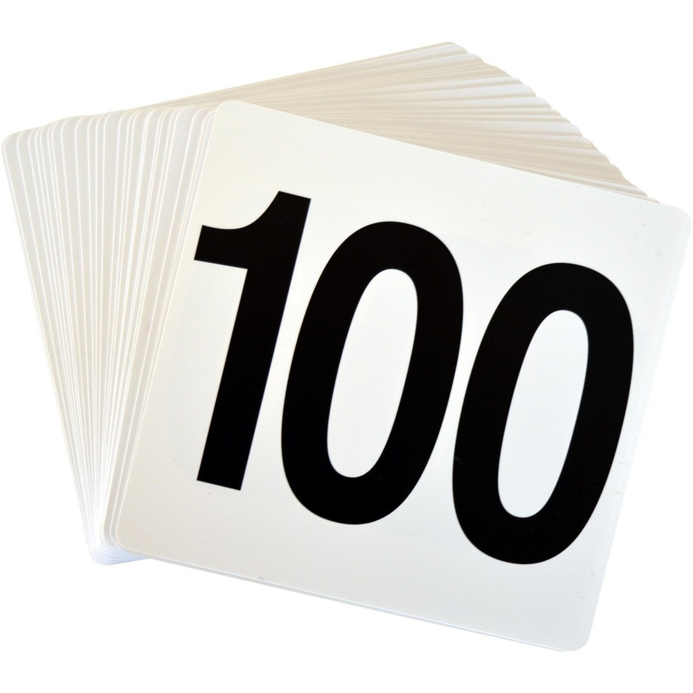 Argon Tableware Table Number Plastic Sets - 1 to 100
