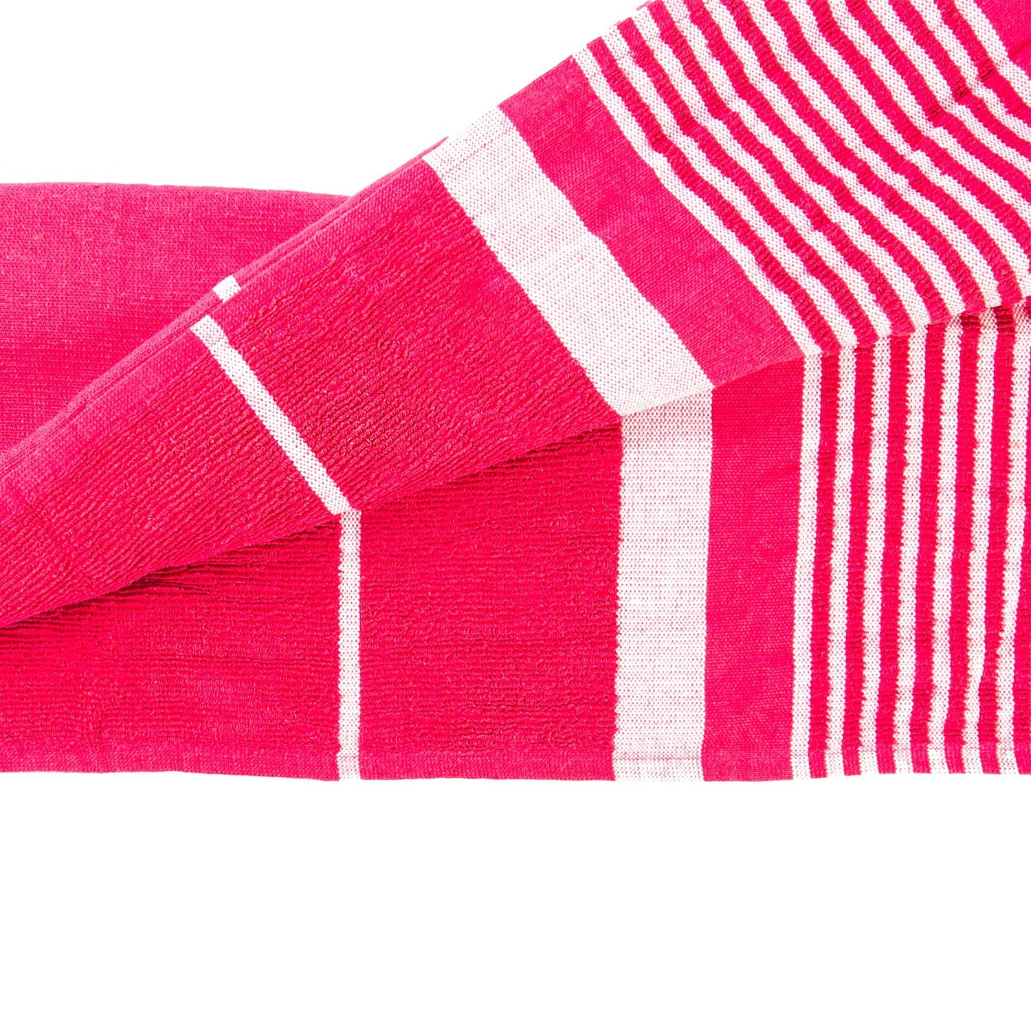 Deluxe Turkish Cotton Bath Towel - Hot Pink