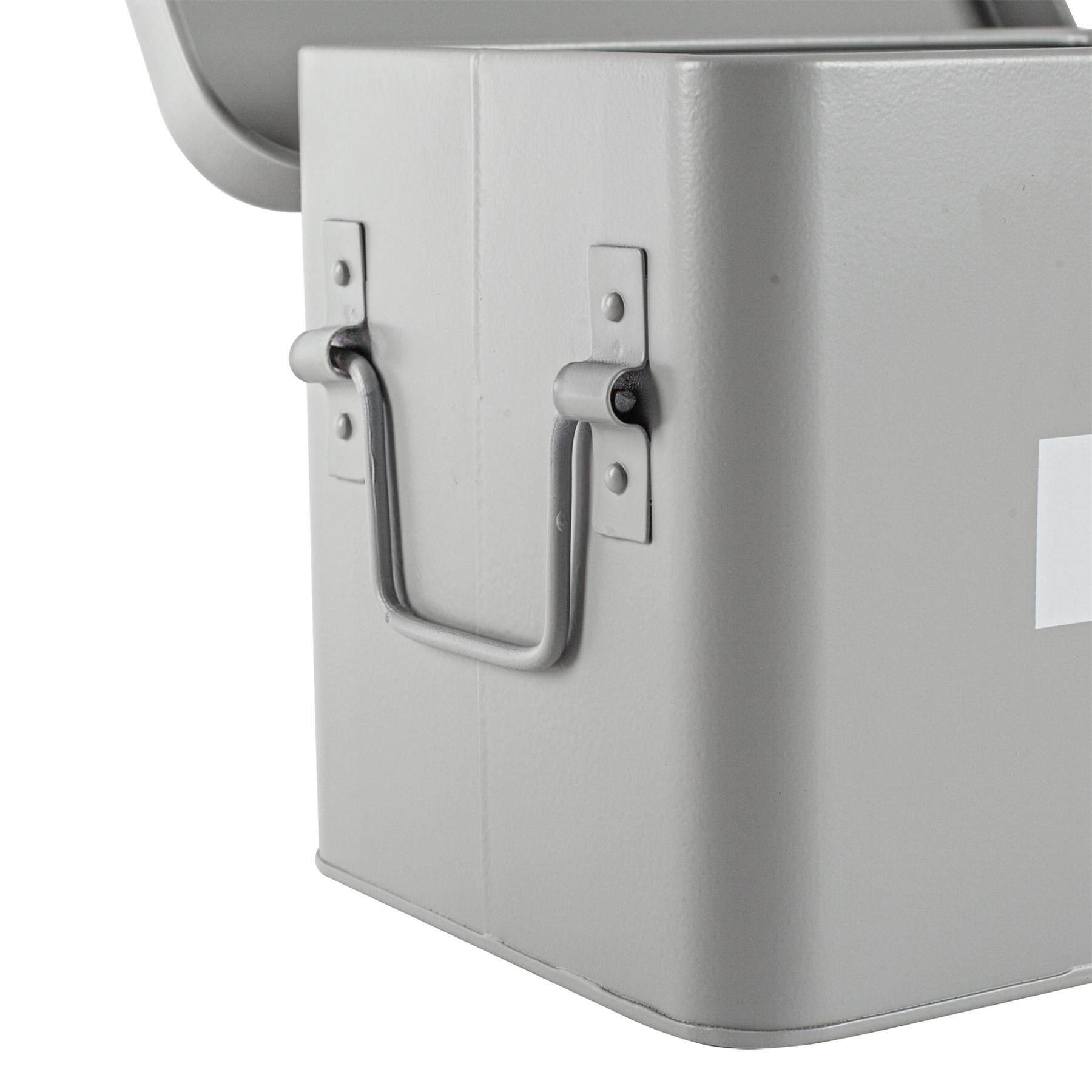 Harbour Housewares Vintage First Aid Storage Canister - Grey