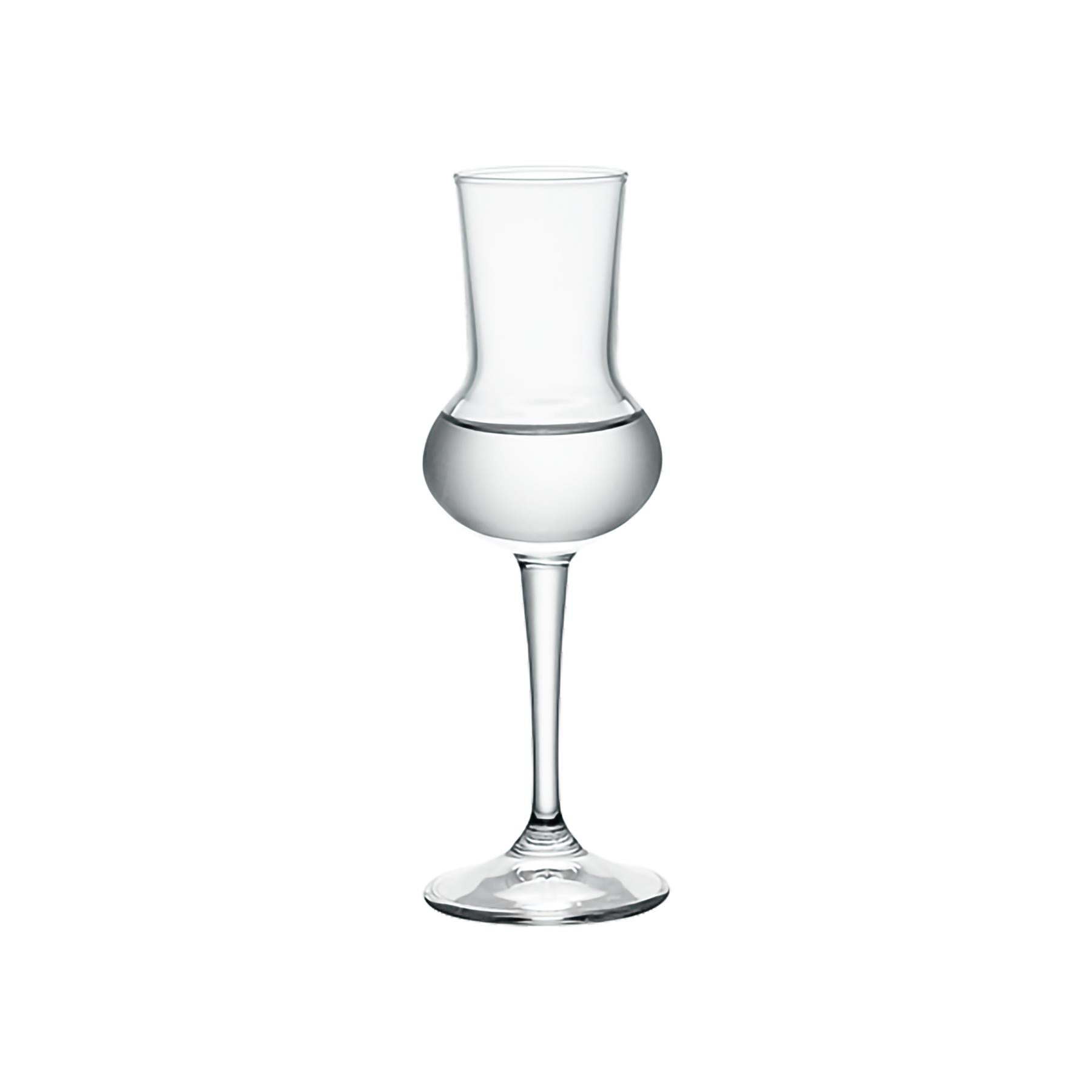 Bormioli Rocco Sherry Brandy Liqueur Tasting Glasses with Stem