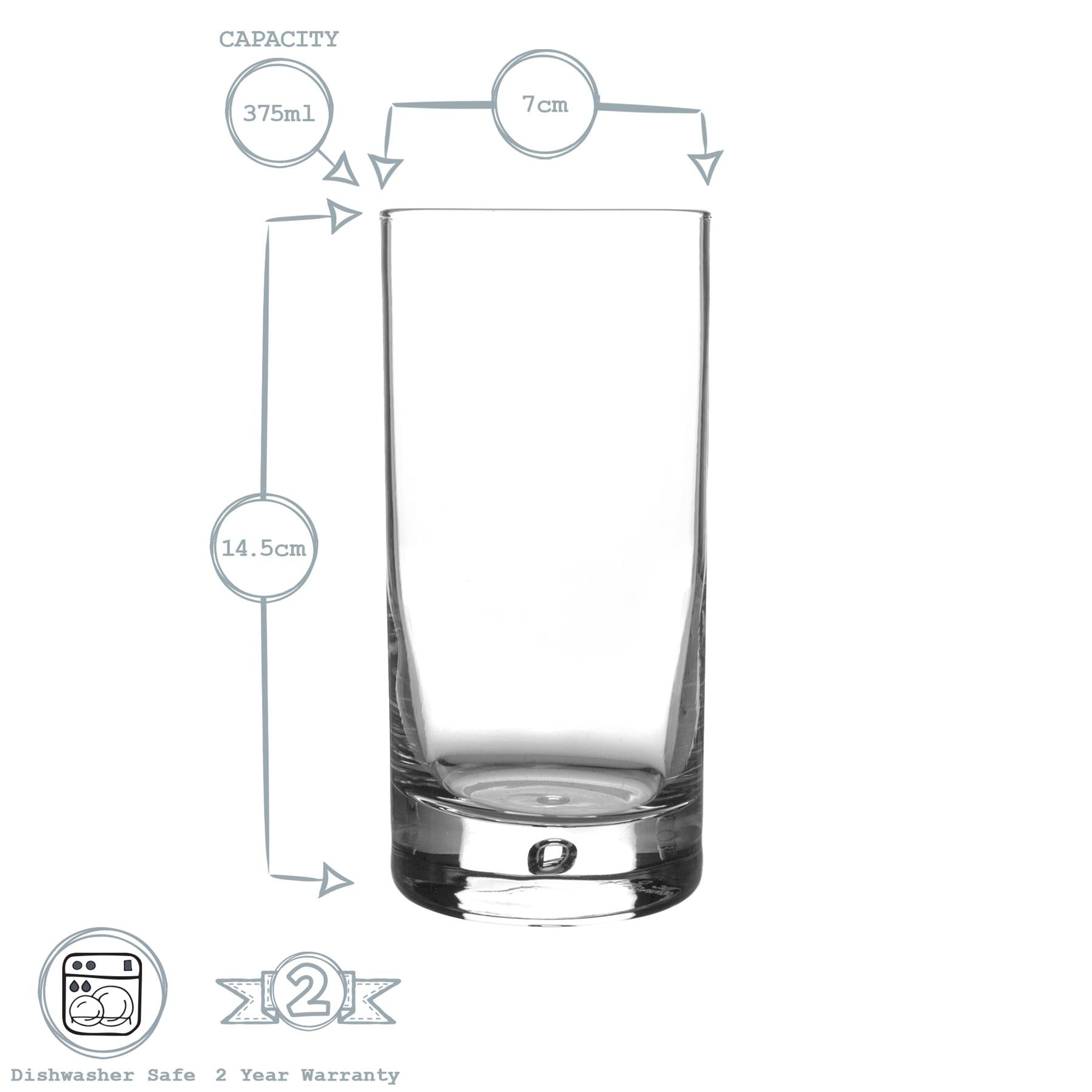 Bormioli Rocco Barglass Highball Glass - 375ml