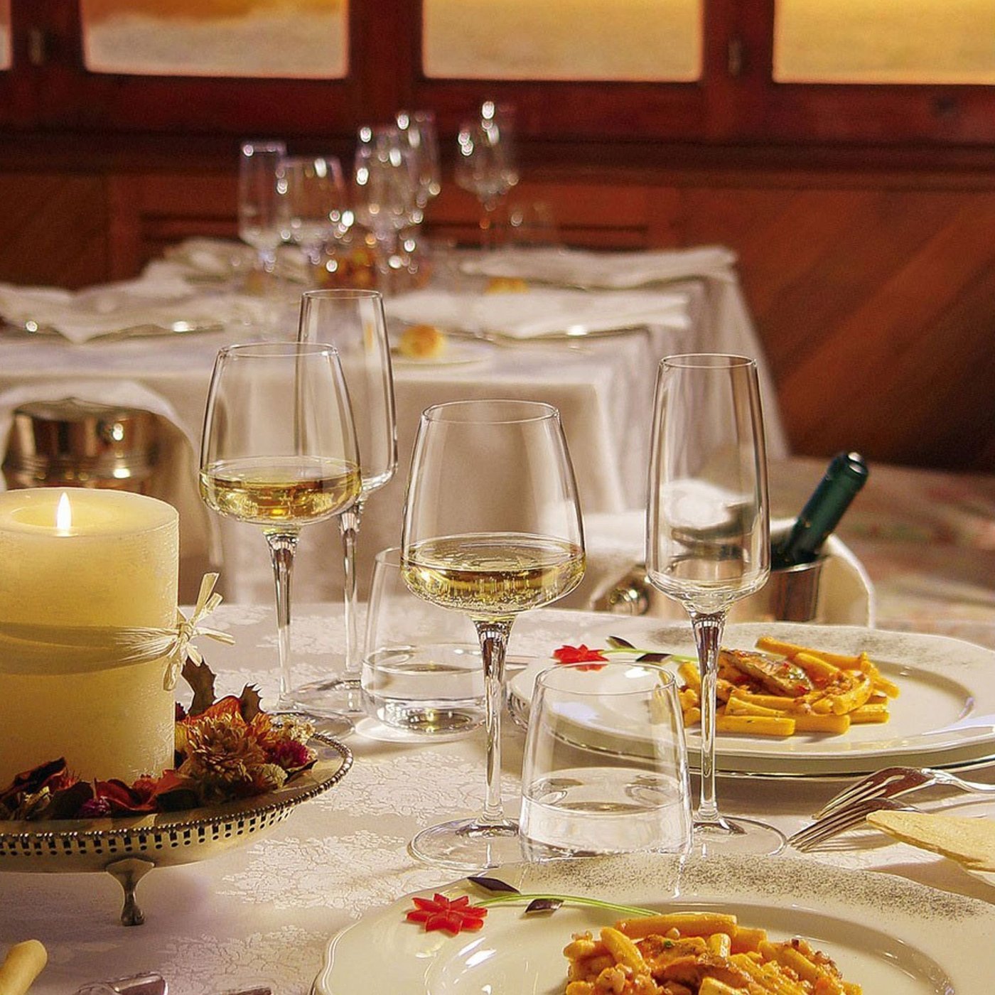 Bormioli Rocco Aurum Glass Champagne Drinking Flute - 230ml