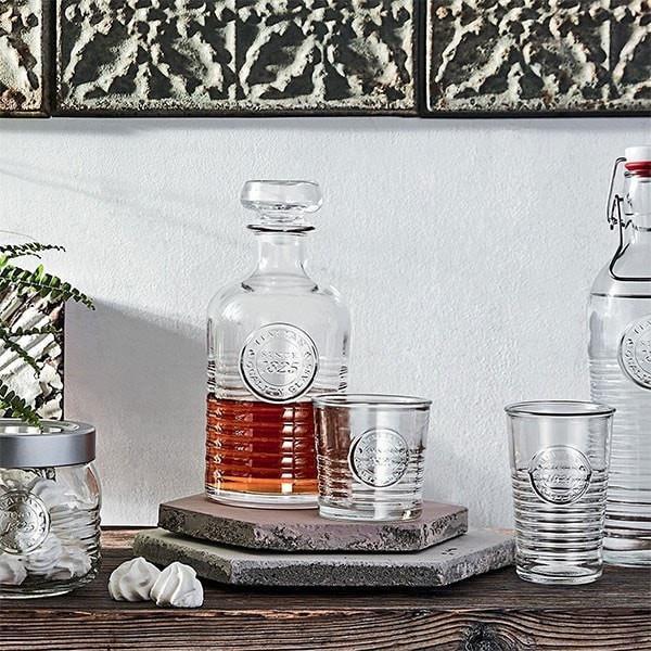 Bormioli Rocco Officina Double Old Fashioned Whisky / Spirit Glass Drinking Tumblers - 300ml