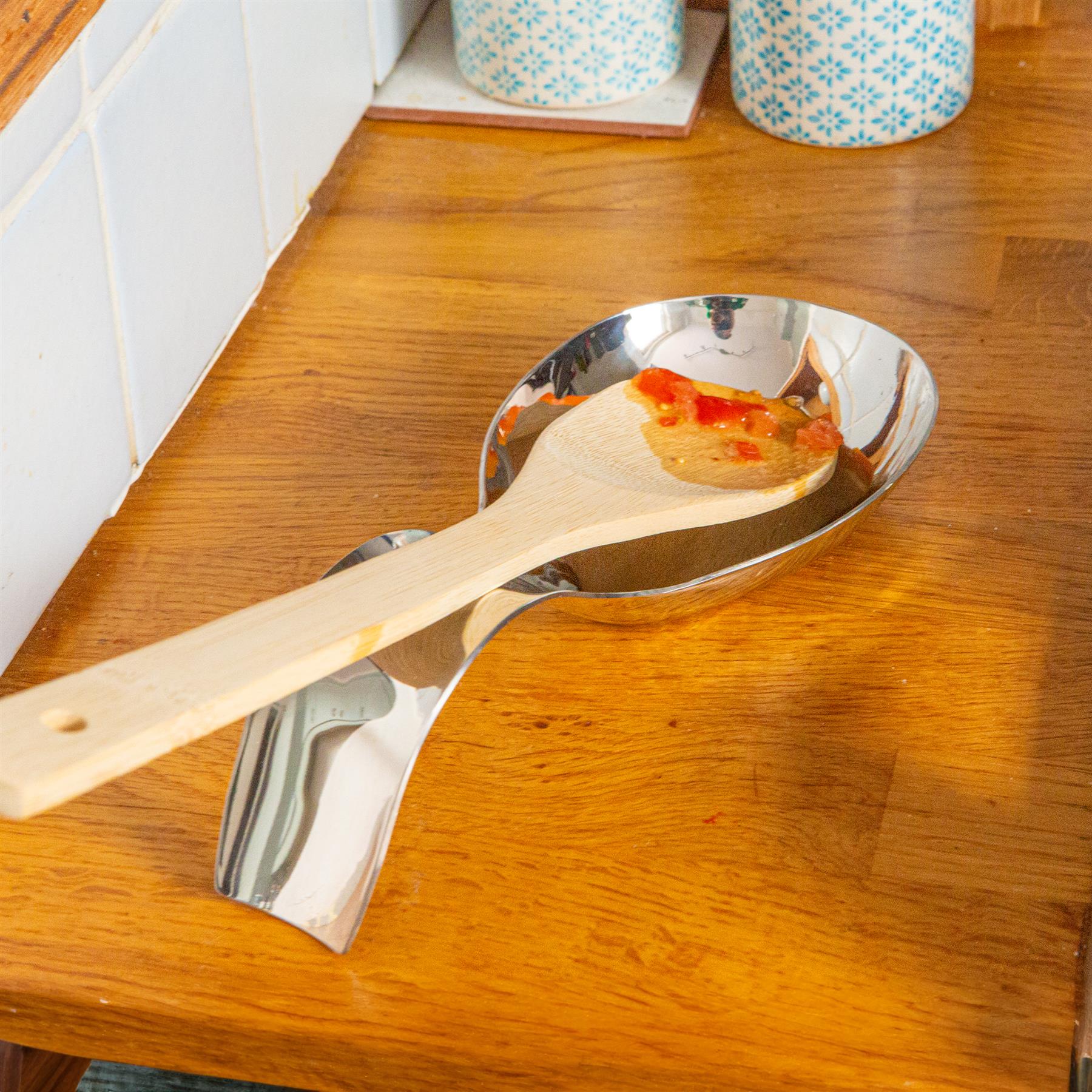 Stainless Steel Spoon Rest