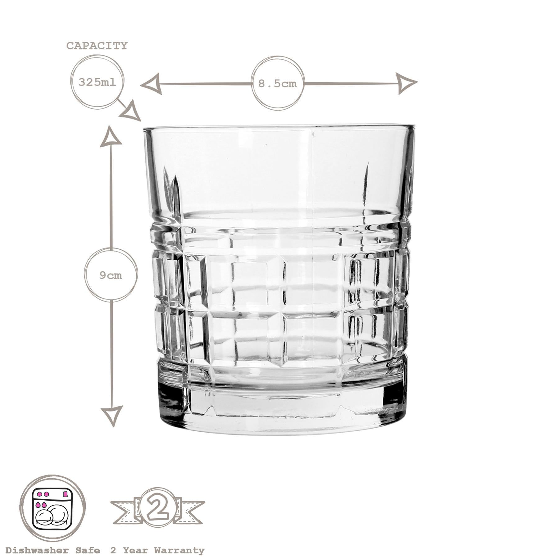 325ml Brit Whiskey Glass