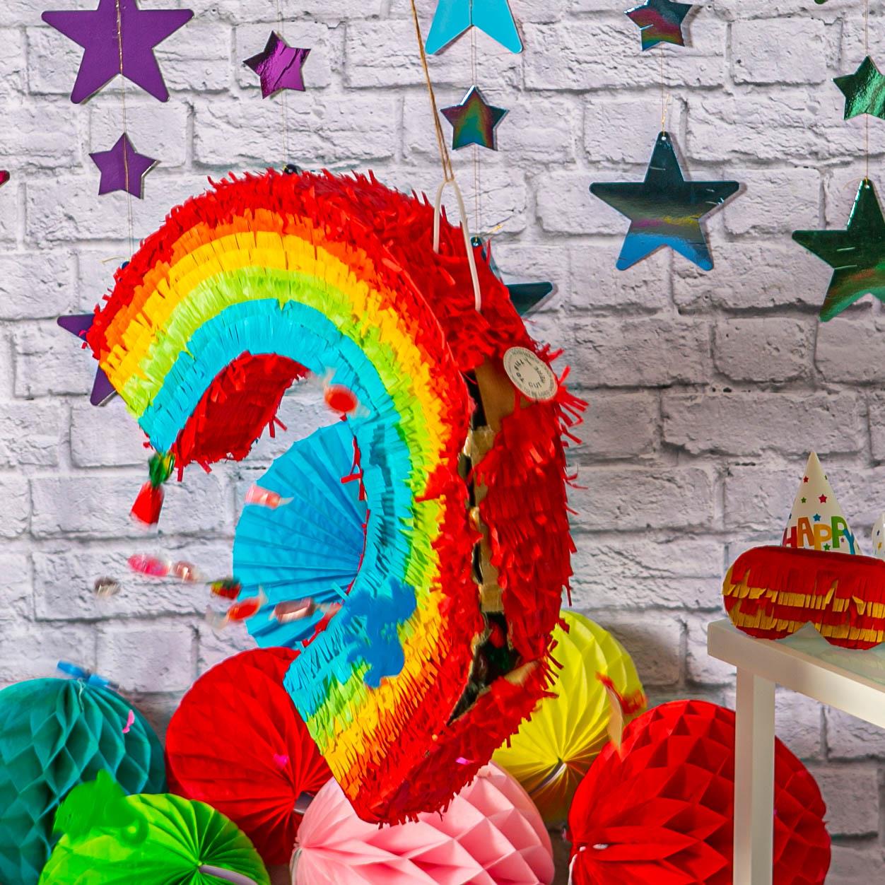 Colourful Rainbow Pinata