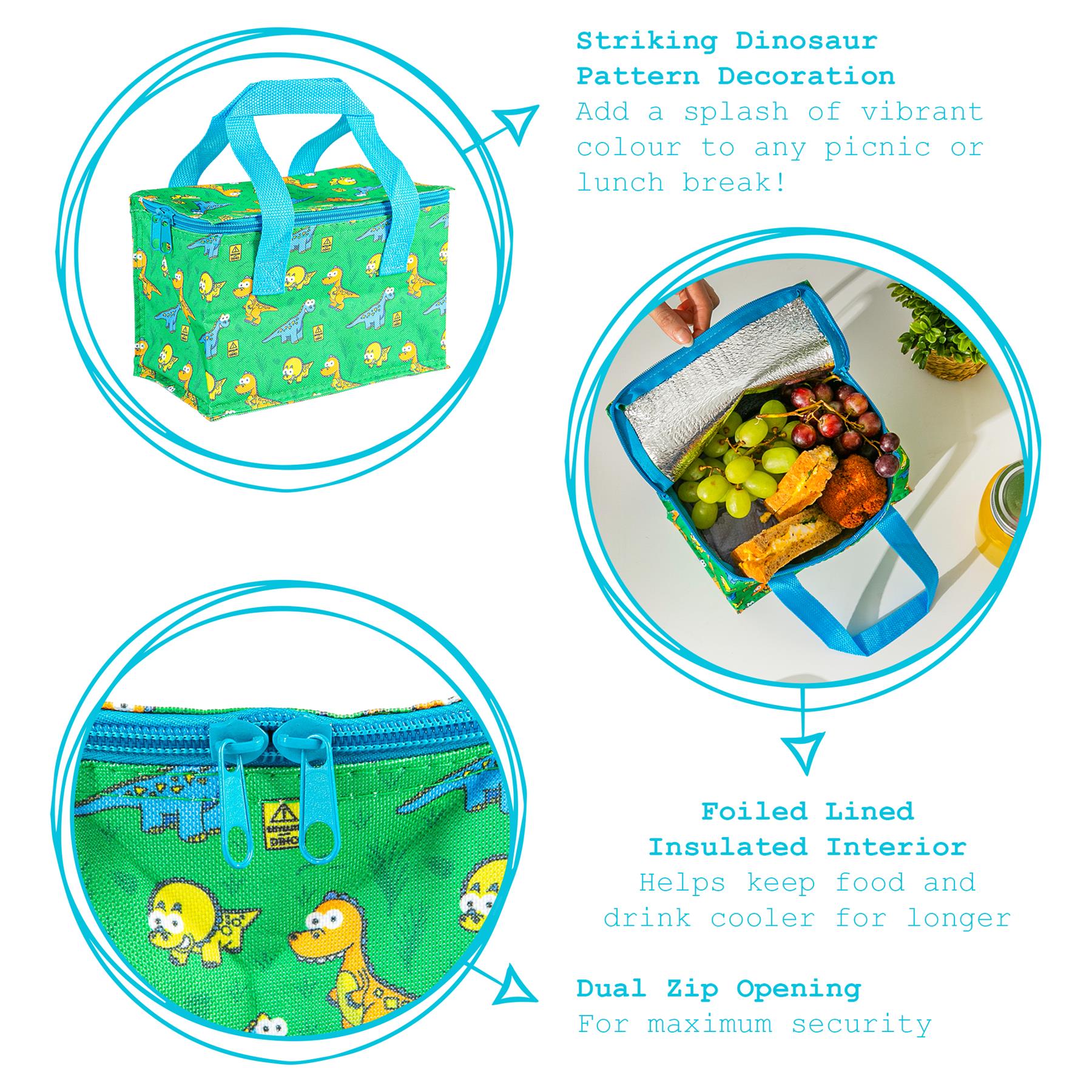 Insulated Lunch Bag - Dino Adventure
