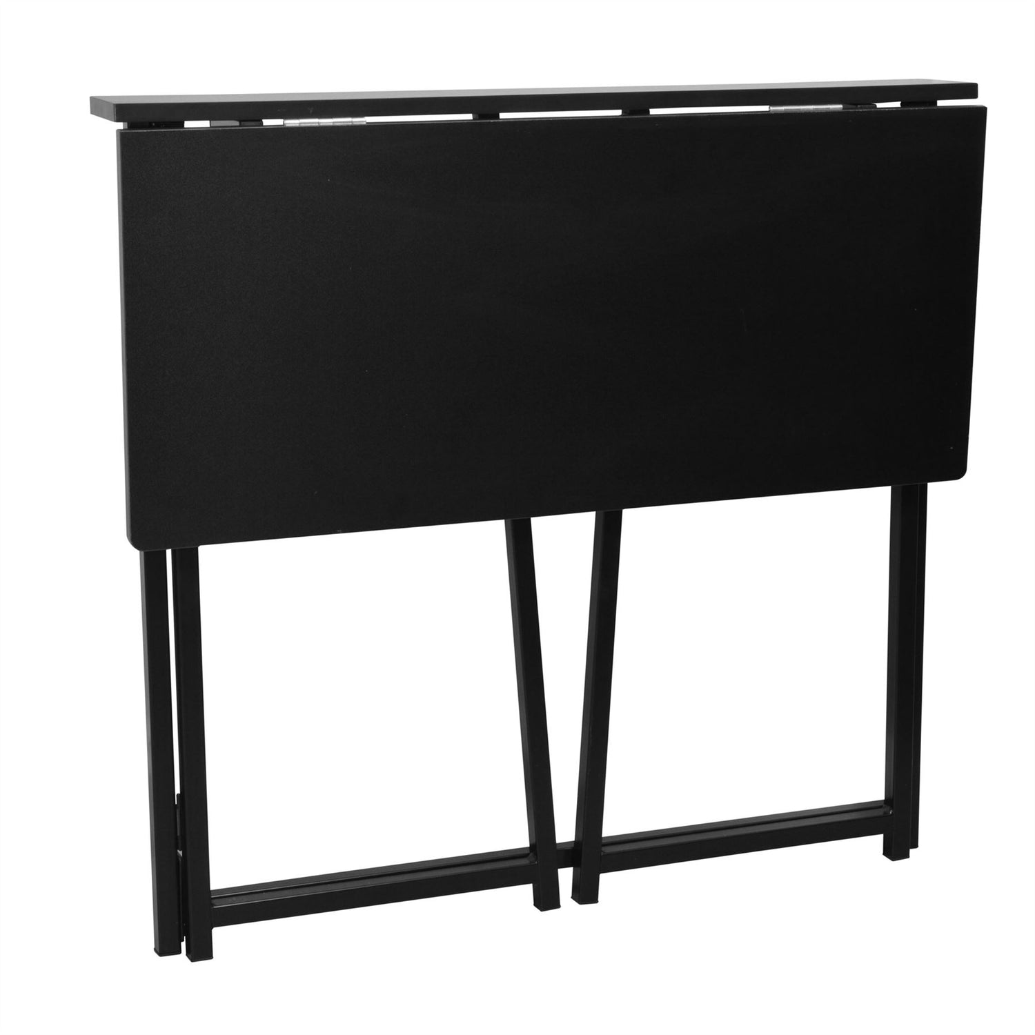 Harbour Housewares Folding Space Saver Desk - Black