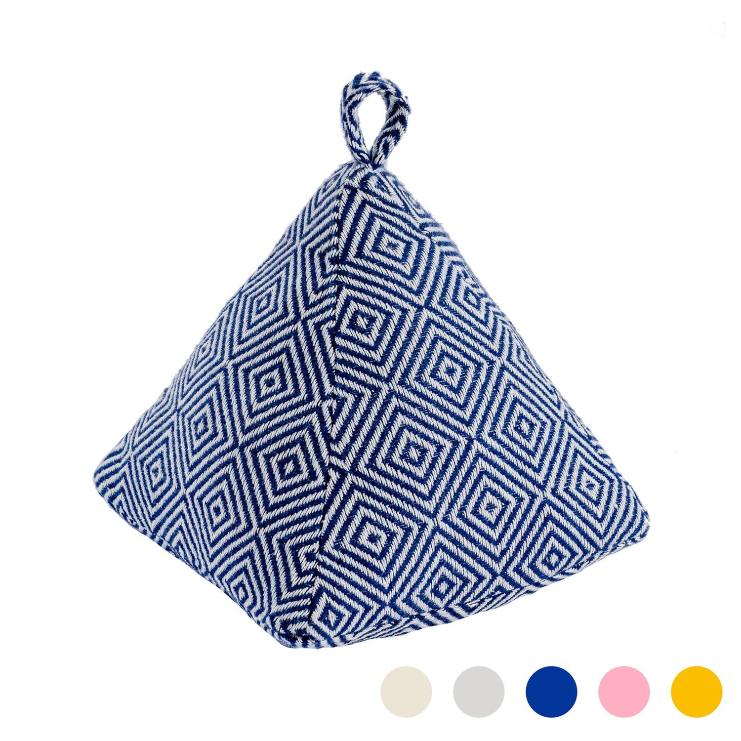 Nicola Spring Decorative Door Stop - Blue - 20cm