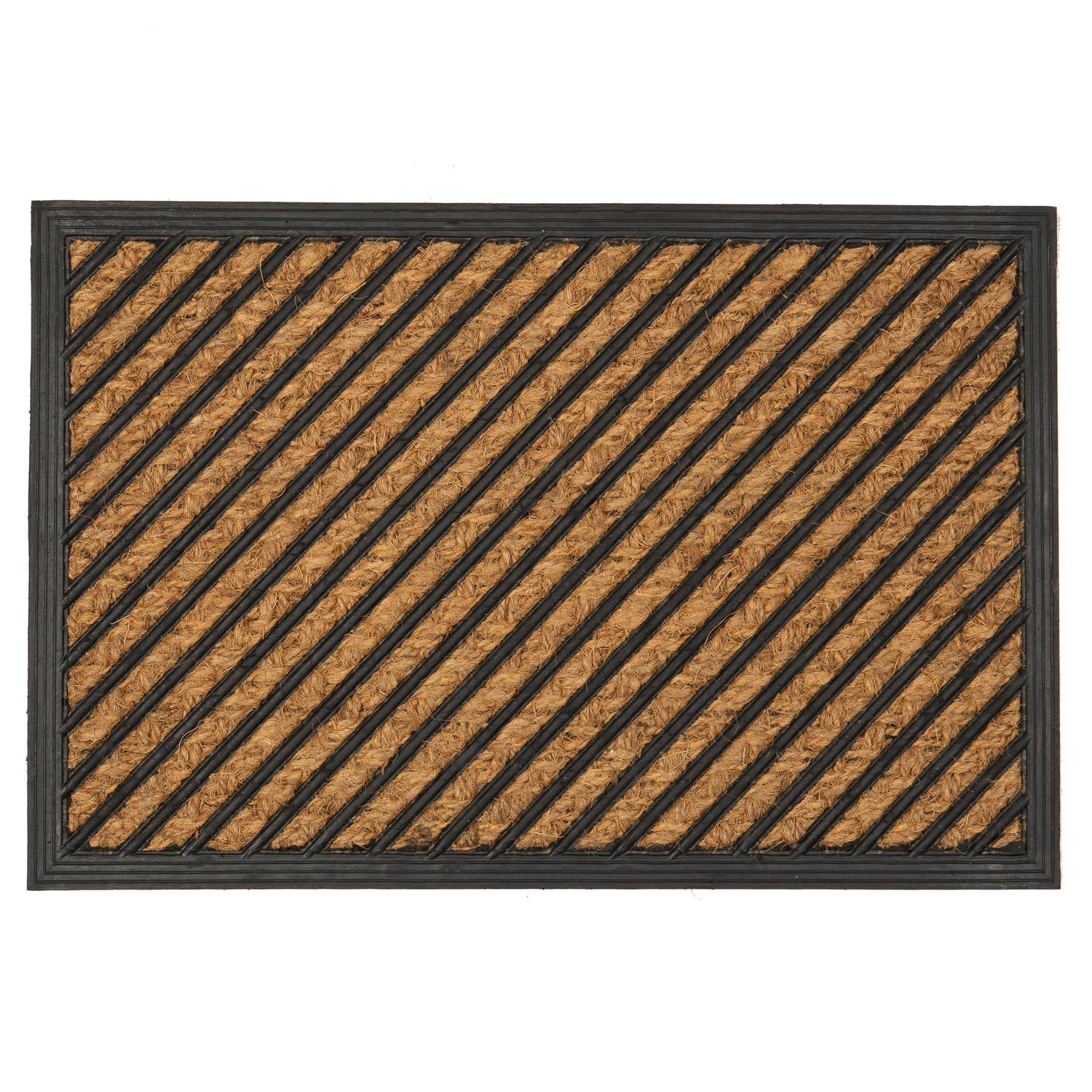 Nicola Spring Heavy Duty Door Mat - 60 x 40cm - Diagonal