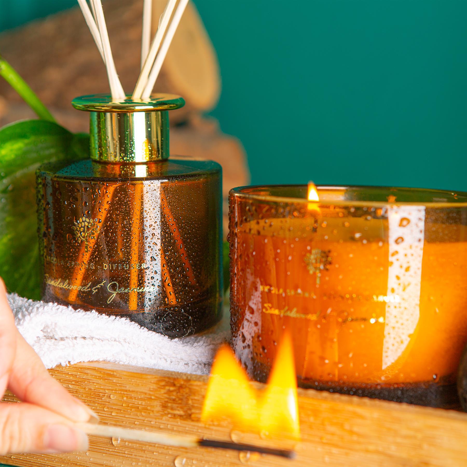 200ml Sandalwood & Jasmine Reed Diffuser