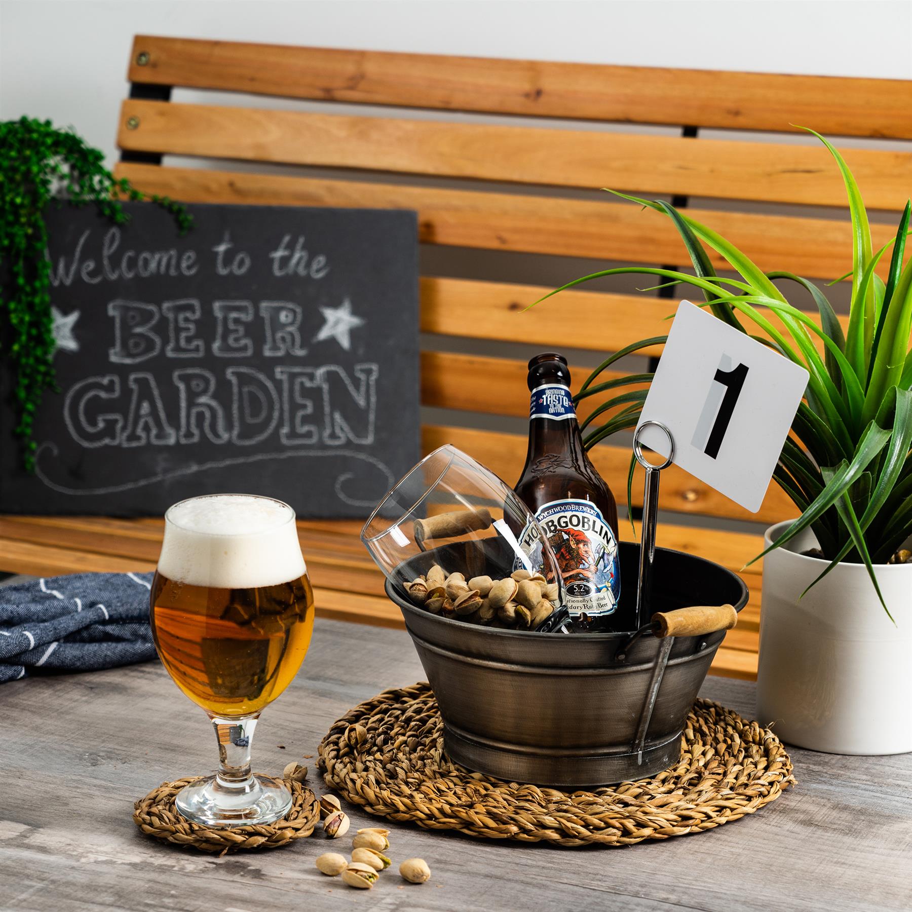 LAV Angelina Classic Tulip Beer Glass - Clear - 570ml