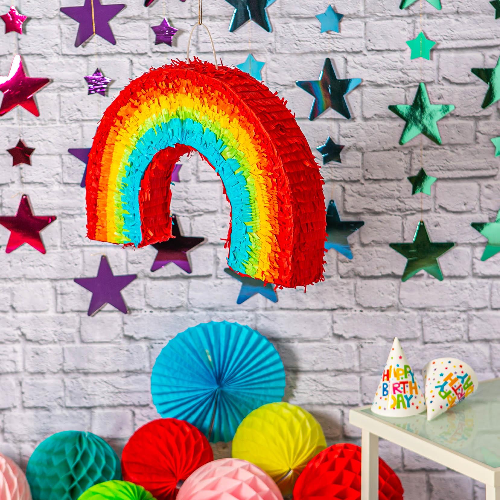 Colourful Rainbow Pinata