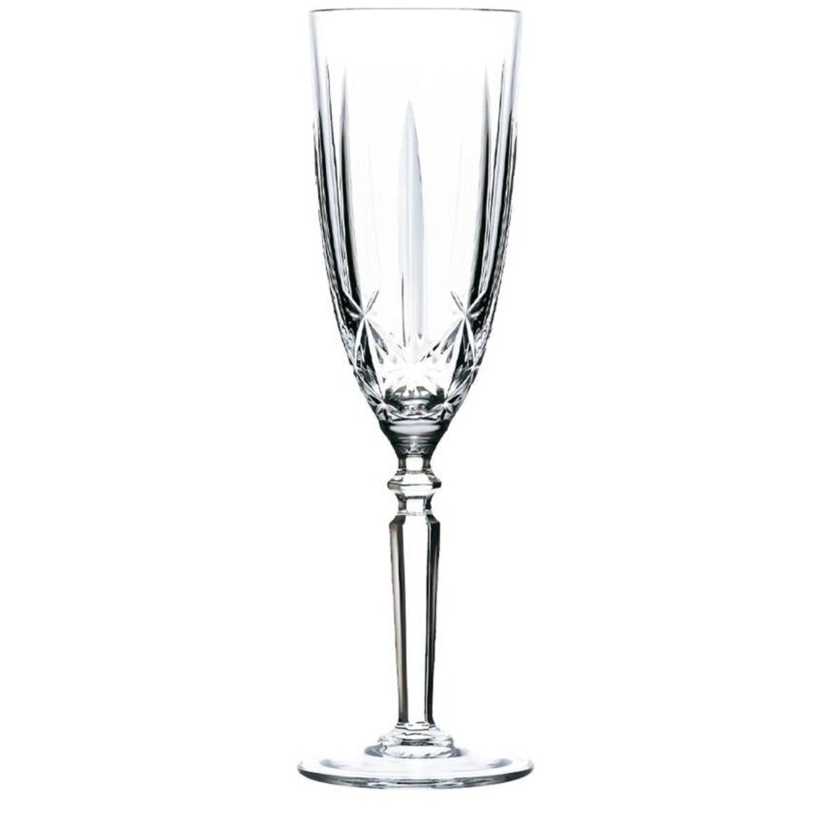 RCR Crystal Orchestra Cut Glass Champagne Flute - 200ml