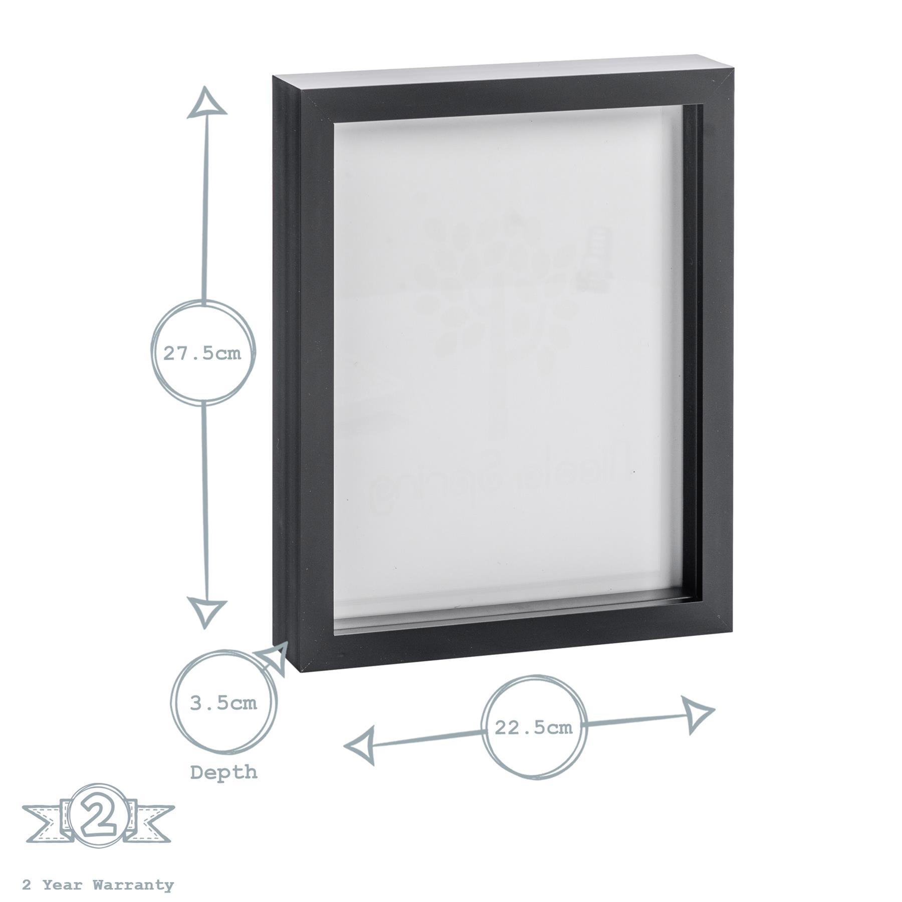 Nicola Spring Box Photo Frame - 8x10 - Black