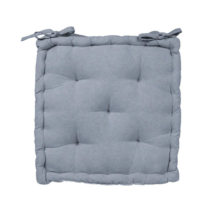 Deluxe Square Seat Pad - 40 x 40cm - Grey