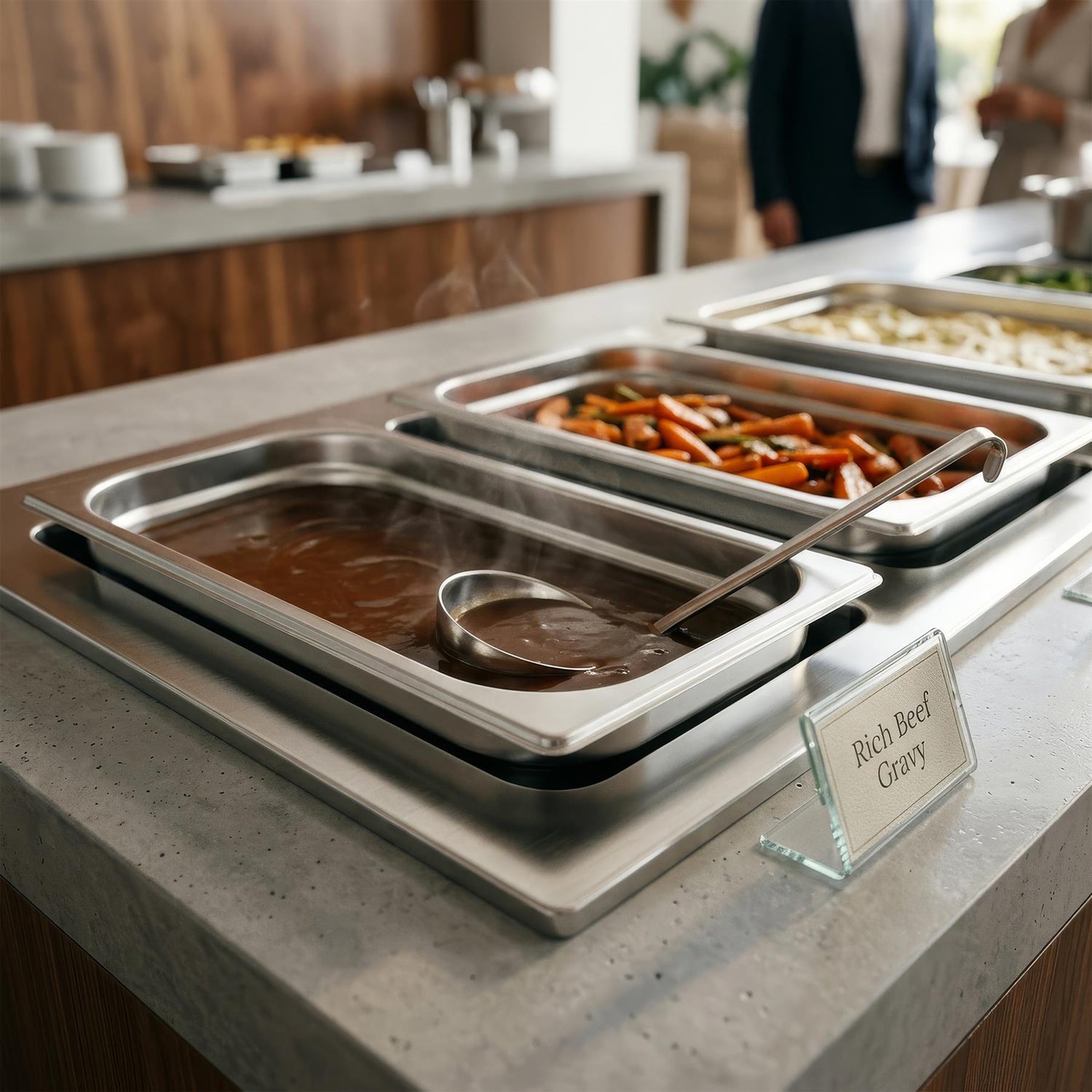 Stainless Steel Gastronorm Container - 1/3 200mm - 7.25L