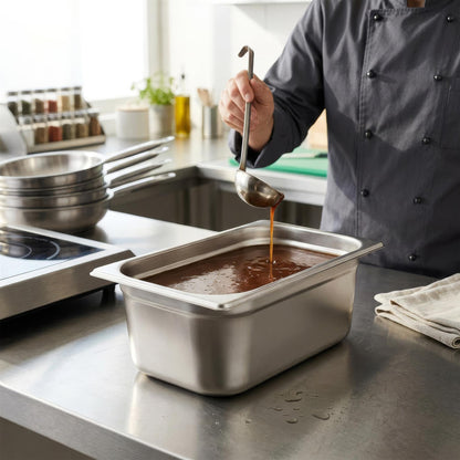Stainless Steel Gastronorm Container - 1/3 200mm - 7.25L