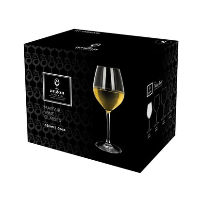 350ml Mayfair Crystal White Wine Glass