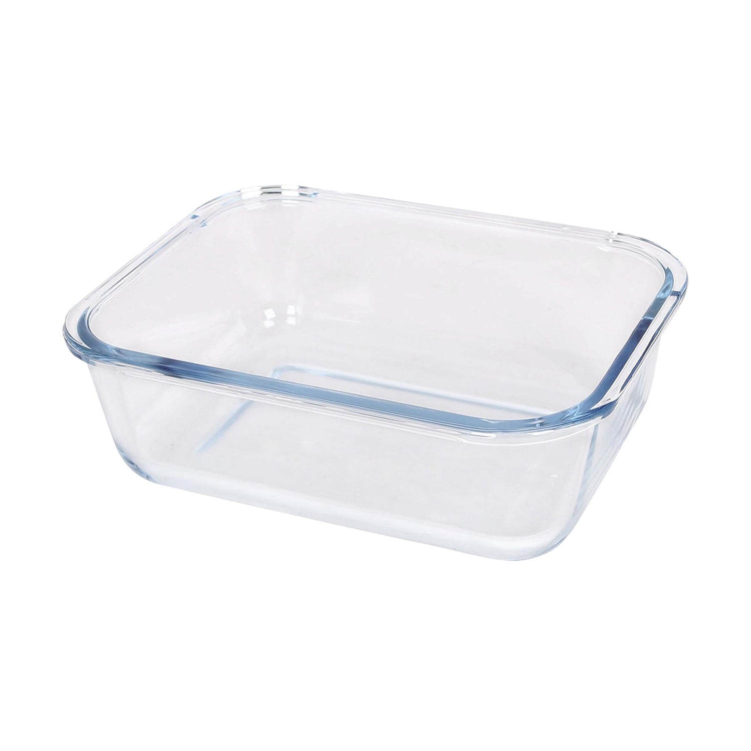 Rectangular Glass Cake Dish - 20cm x 15cm