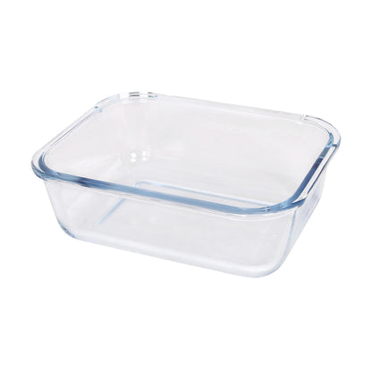 Rectangular Glass Cake Dish - 20cm x 15cm