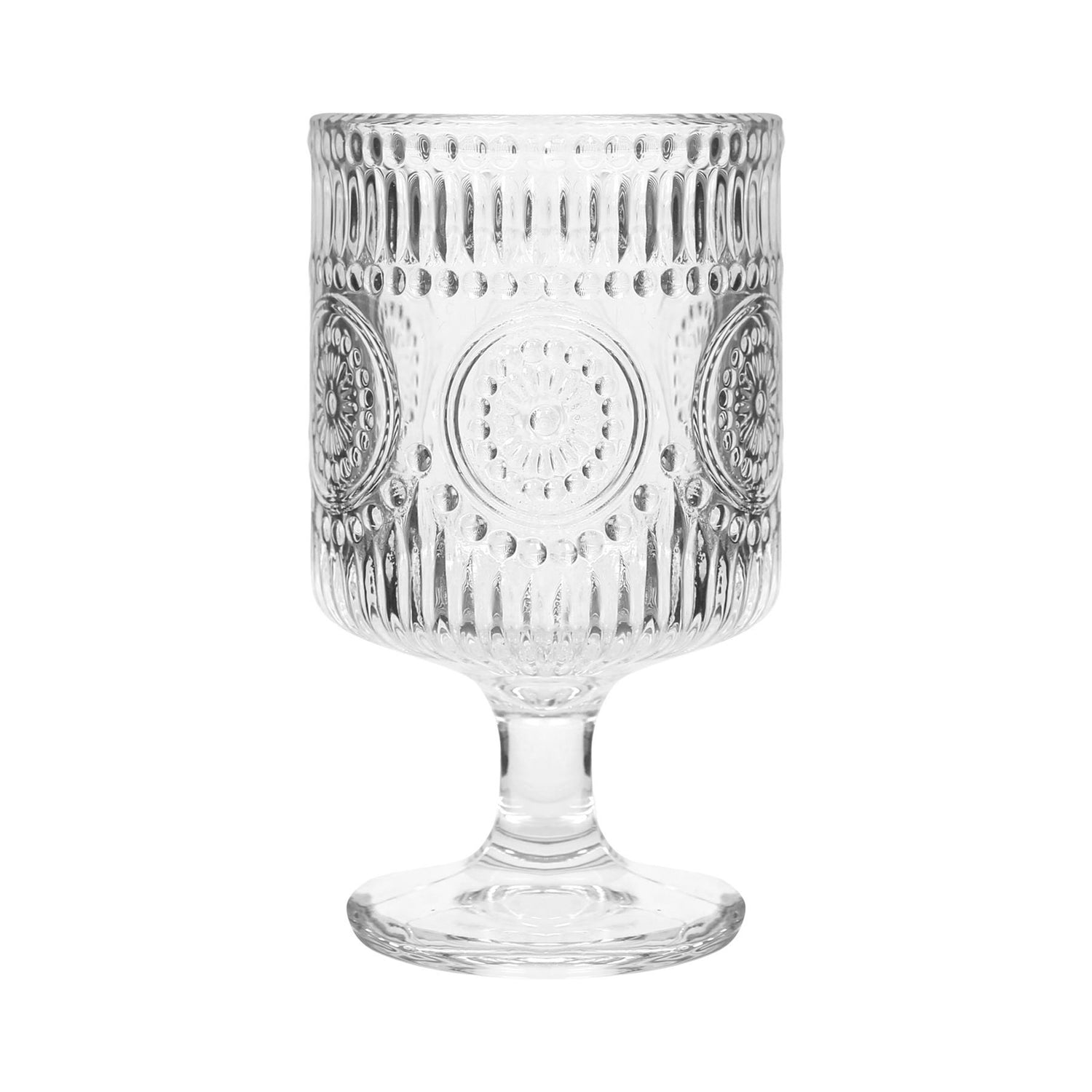 270ml Amore Ribbed Wine Glass