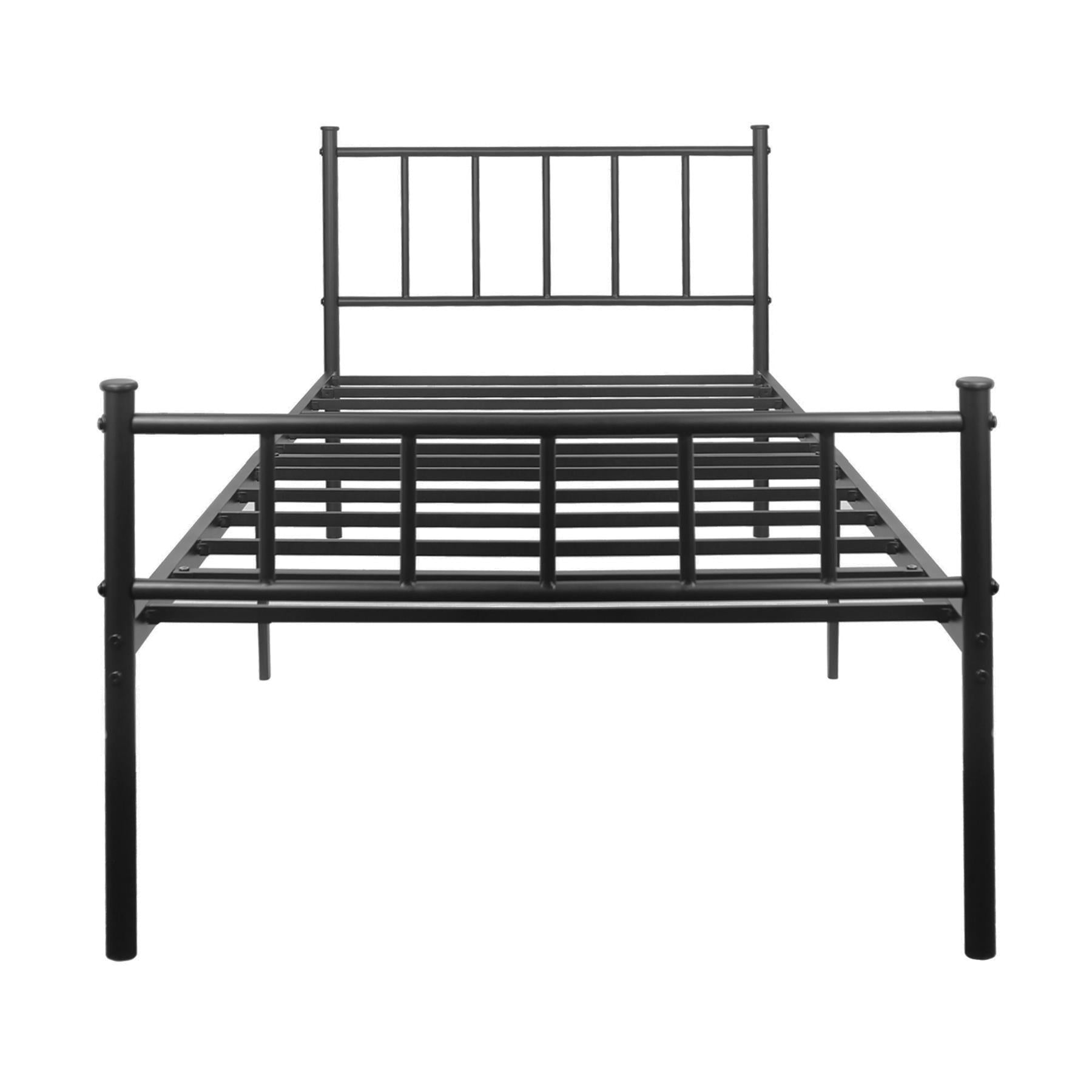 3ft Single Metal Bed Frame - Black