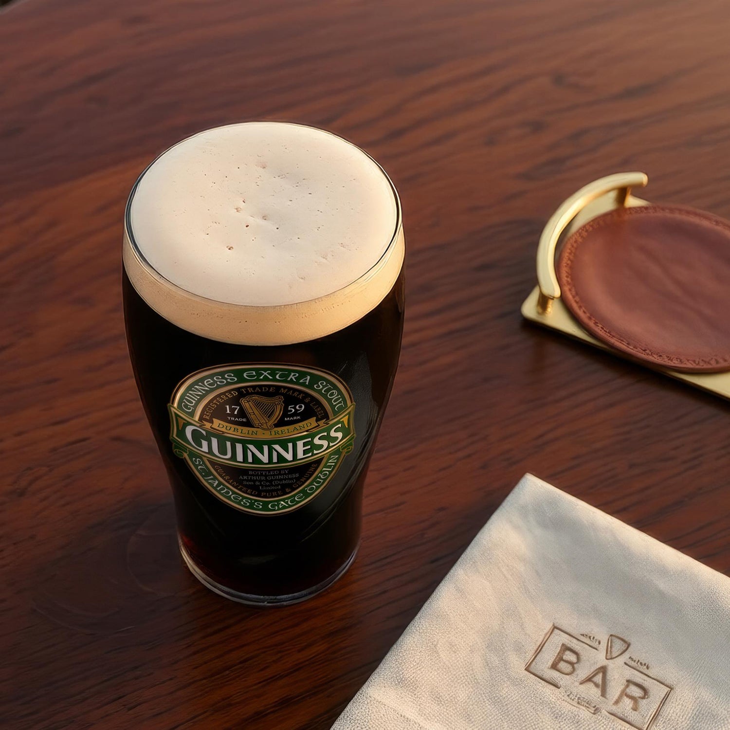 Guinness 2pc Ireland Pint Glass Set