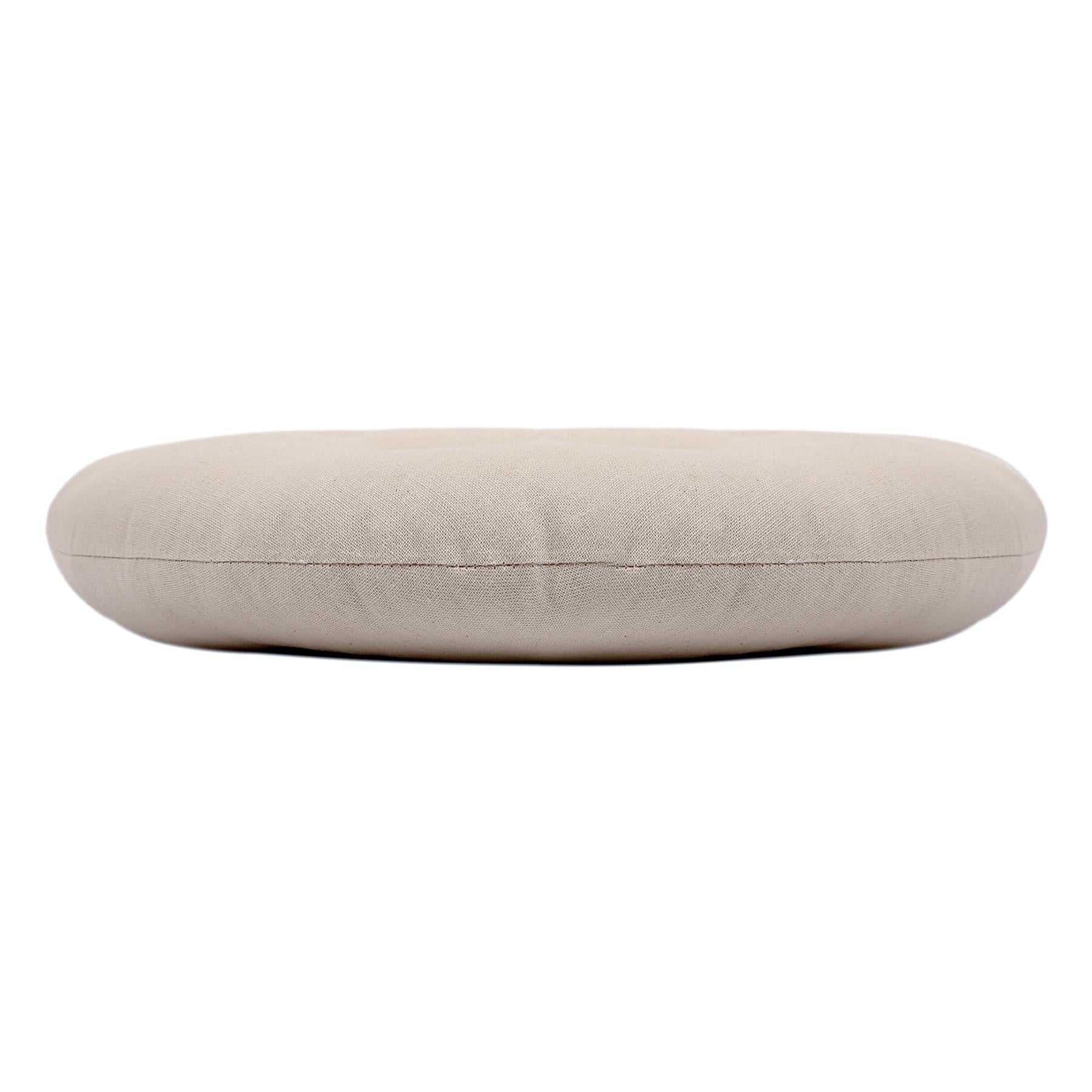 Round Seat Pad - 40 x 40cm - Natural
