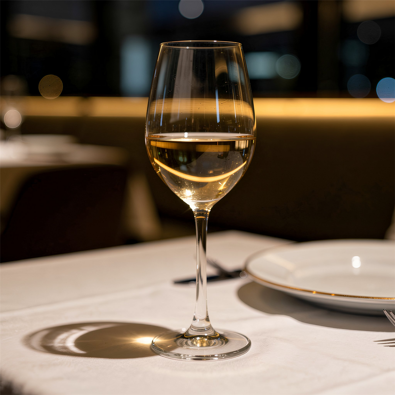 350ml Mayfair Crystal White Wine Glass